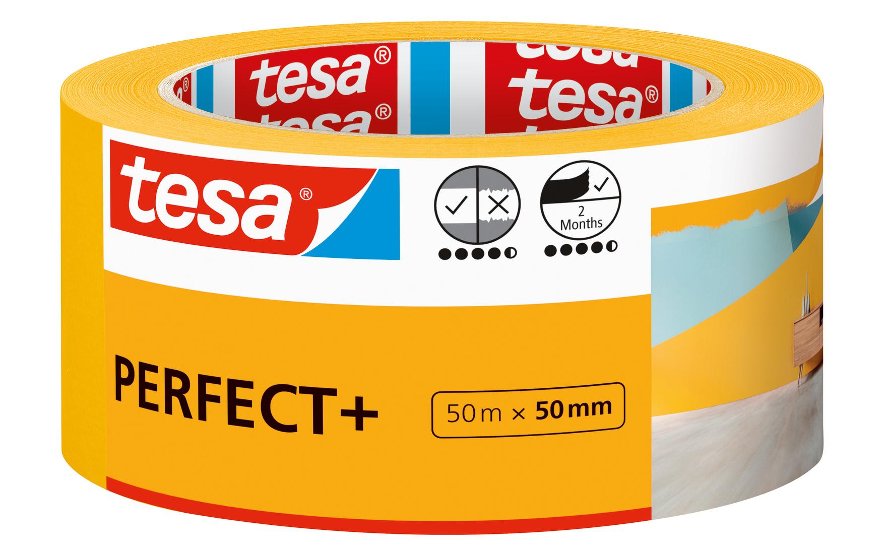 tesa Malerband Perfect+ 50 m x 50 mm