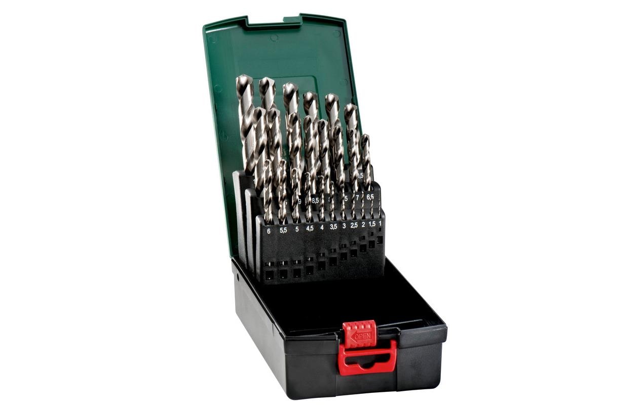 Metabo Metallbohrer-Set HSS-G, 25-teilig