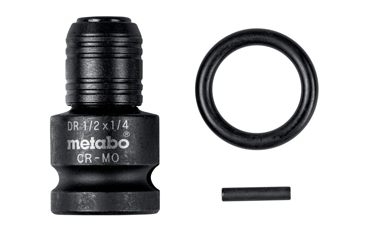 Metabo Adapter 1/2 auf 1/4, E 6.3, 3-teilig, schlagfest