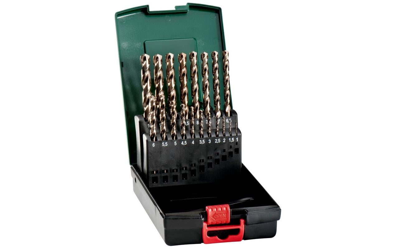 Metabo Metallbohrer-Set HSS-Co, 19-teilig