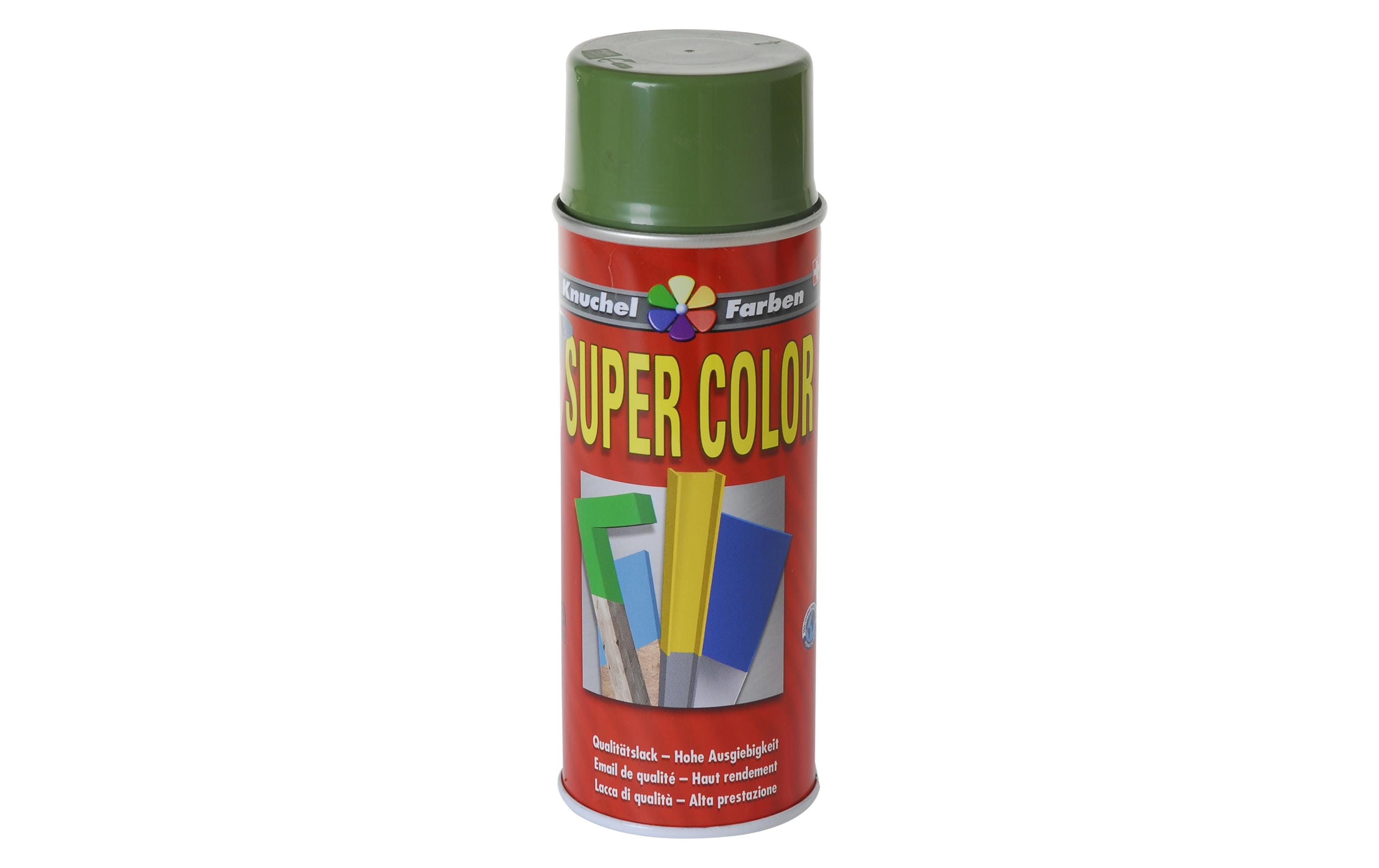 Knuchel Lack-Spray Super Color 400 ml Maschinengrün 6011