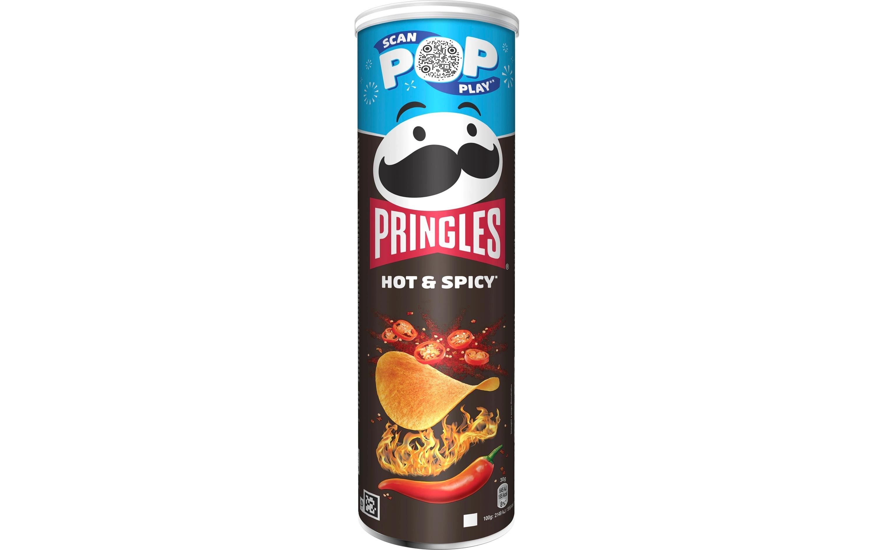 Pringles Chips Hot & Spicy 185 g