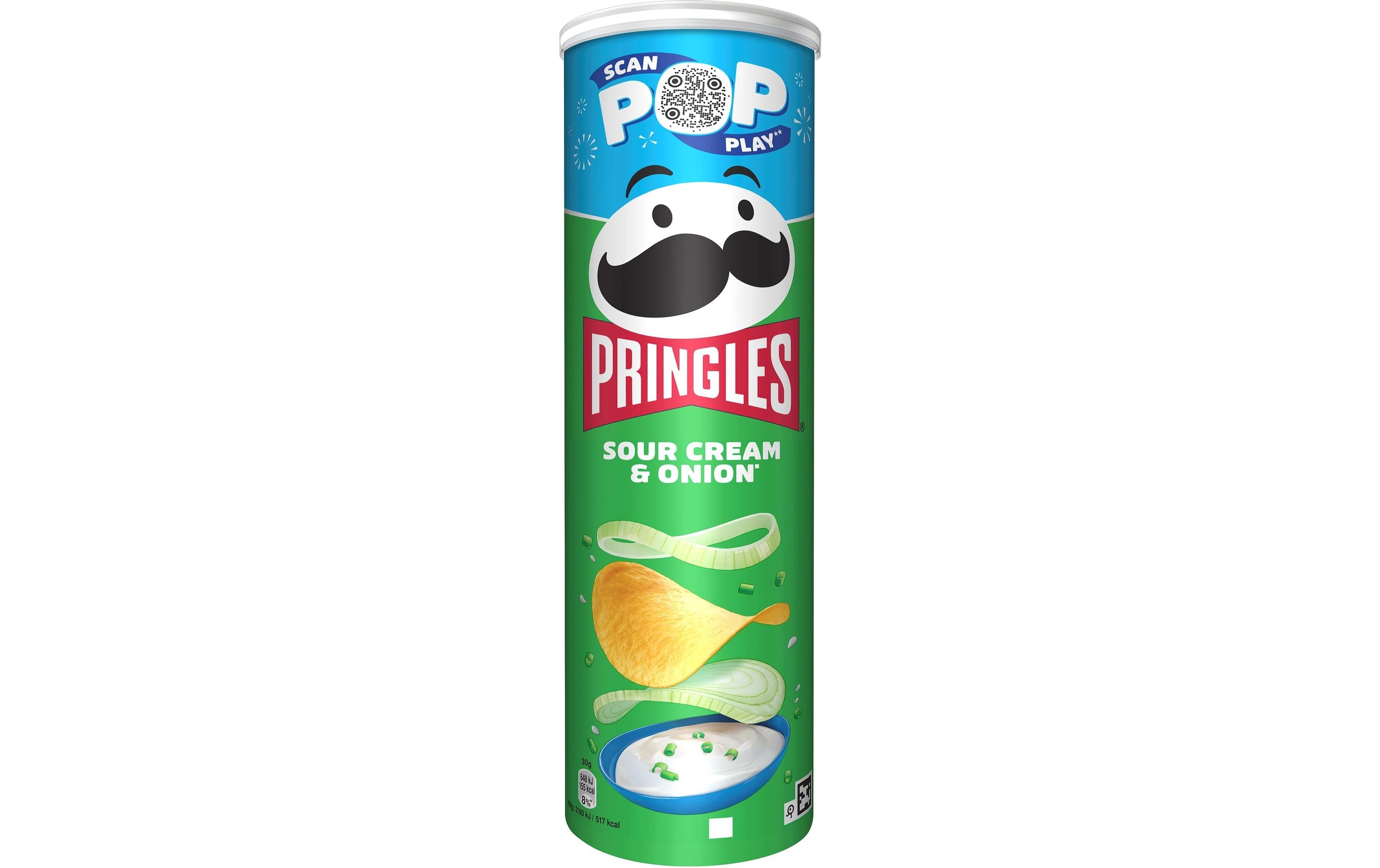 Pringles Chips Sour Cream and Onion 185 g