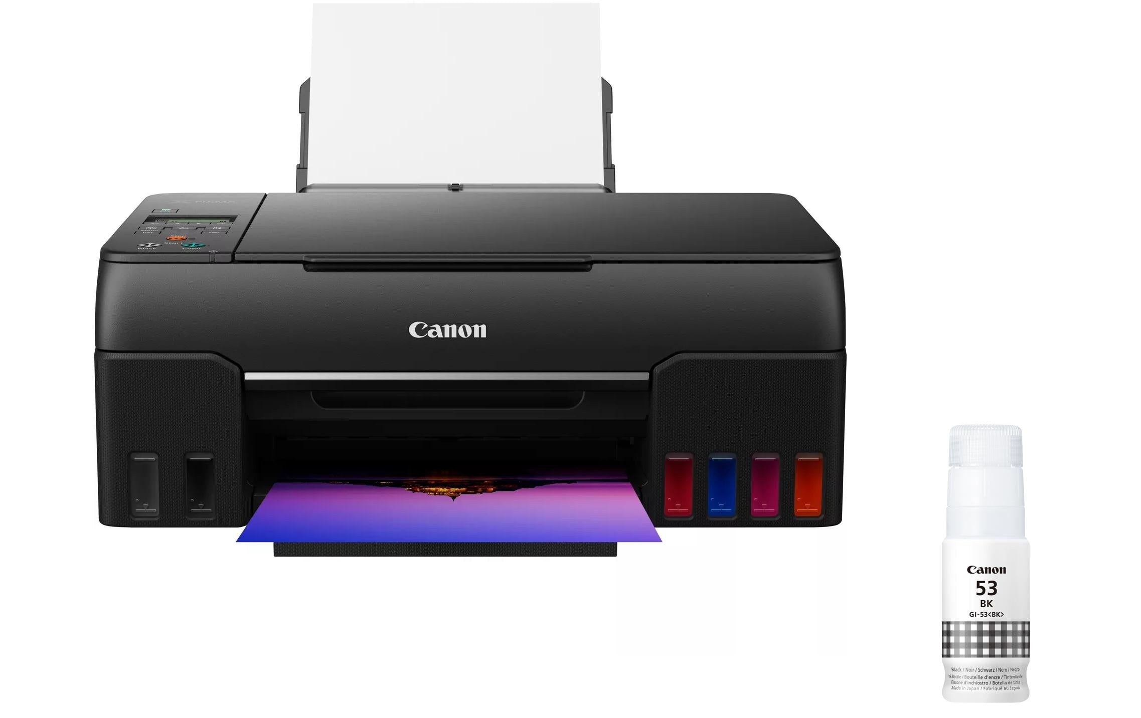 Canon Multifunktionsdrucker PIXMA G650 inkl. weitere Tinte GI-53BK