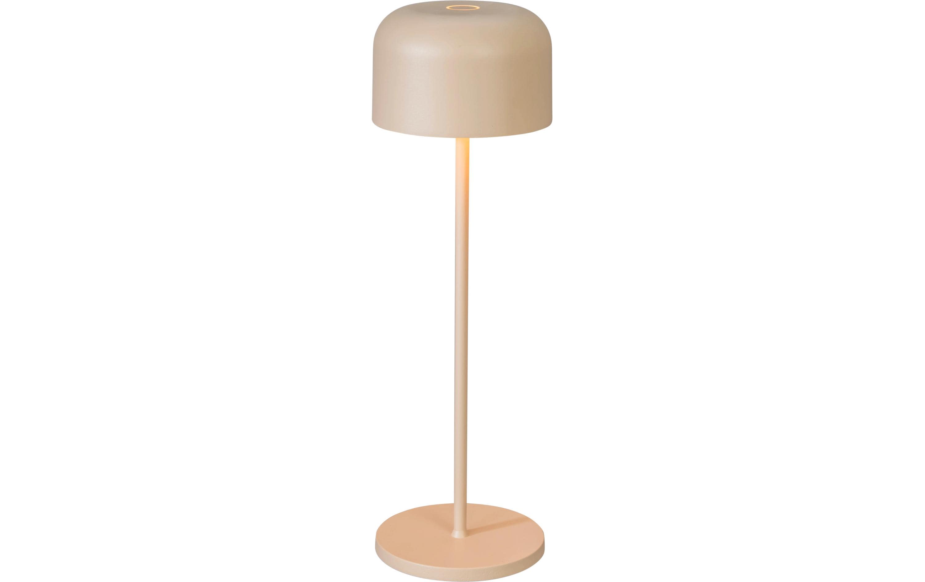 Konstsmide Tischleuchte Lille USB, 2200 / 2700 K, 3.5 W, Sand