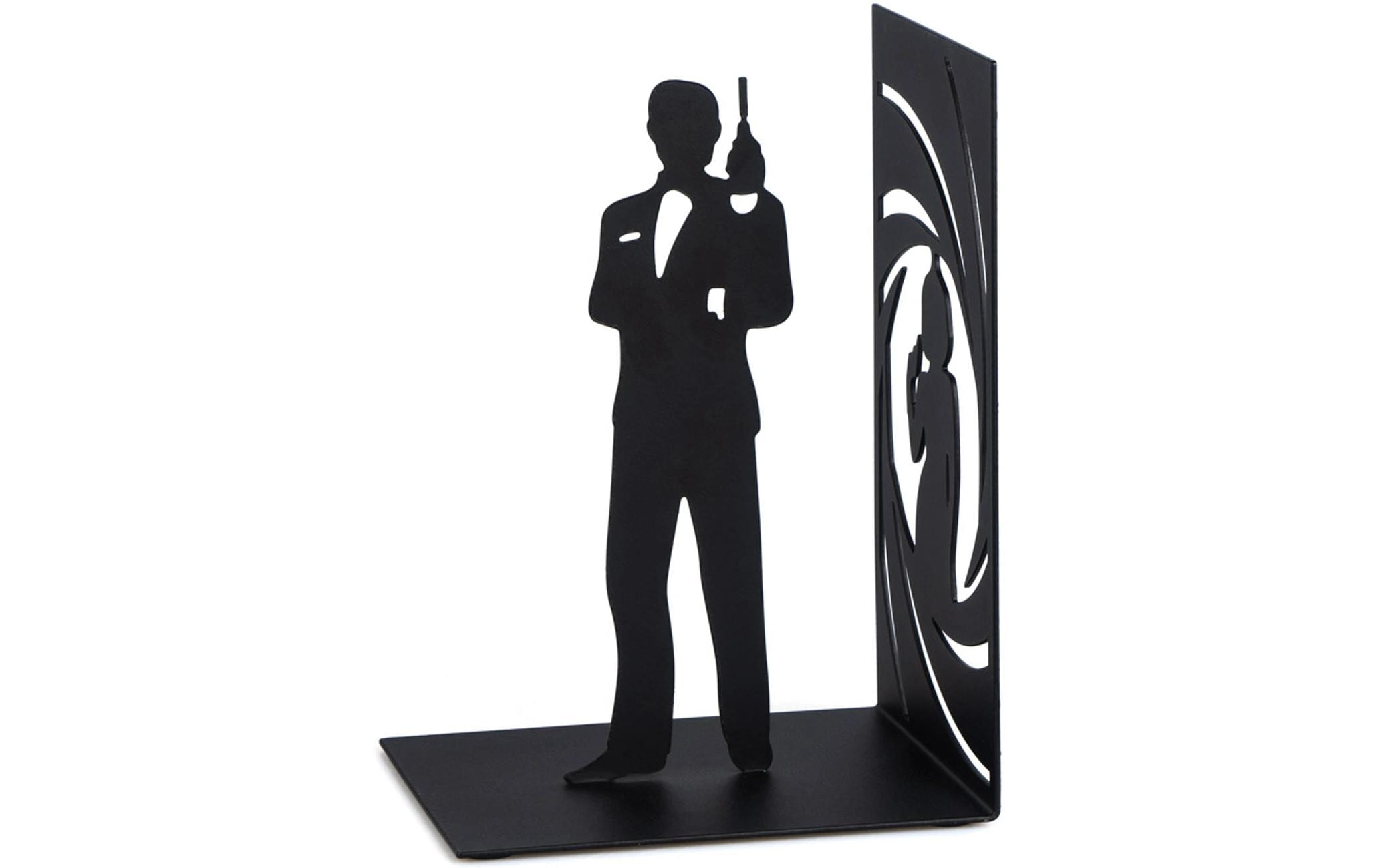 Trendform Buchstütze Secret Agent Schwarz