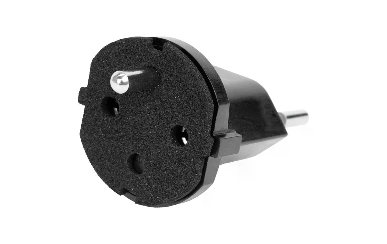 STEFFEN Fixadapter SchuKo Konturenstecker – T12 IP44 mit Moosgummi
