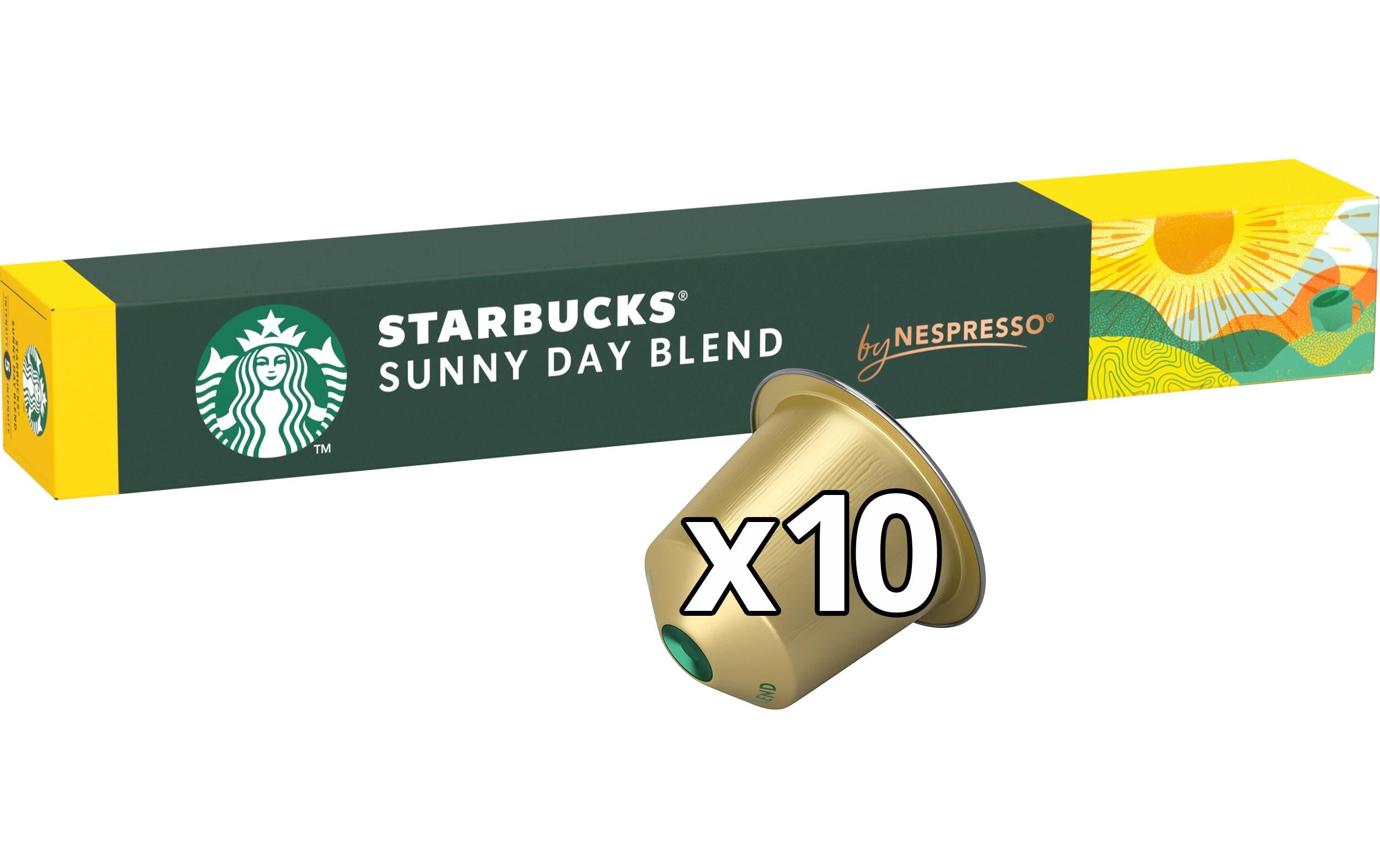 Starbucks Kaffeekapseln Sunny Day Blend 10 Stück