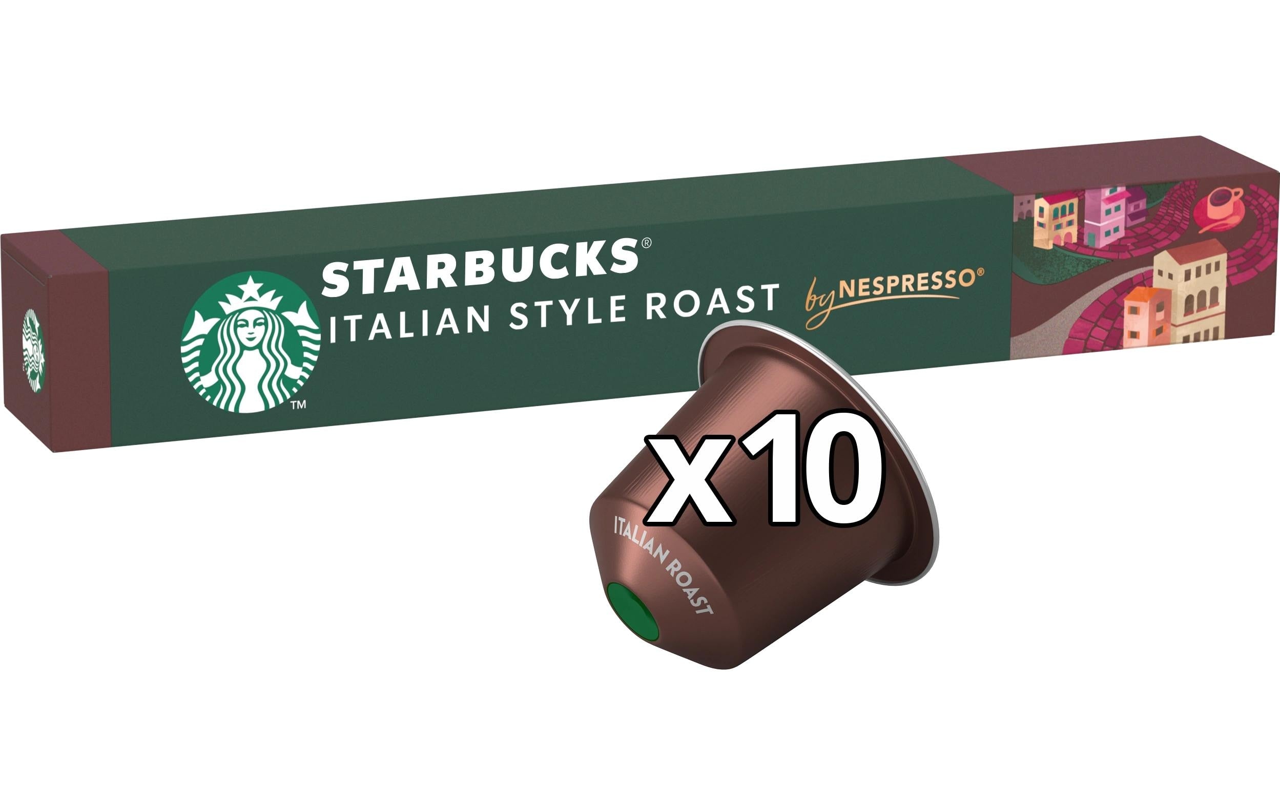 Starbucks Kaffeekapseln Italian Dark Roast 10 Stück