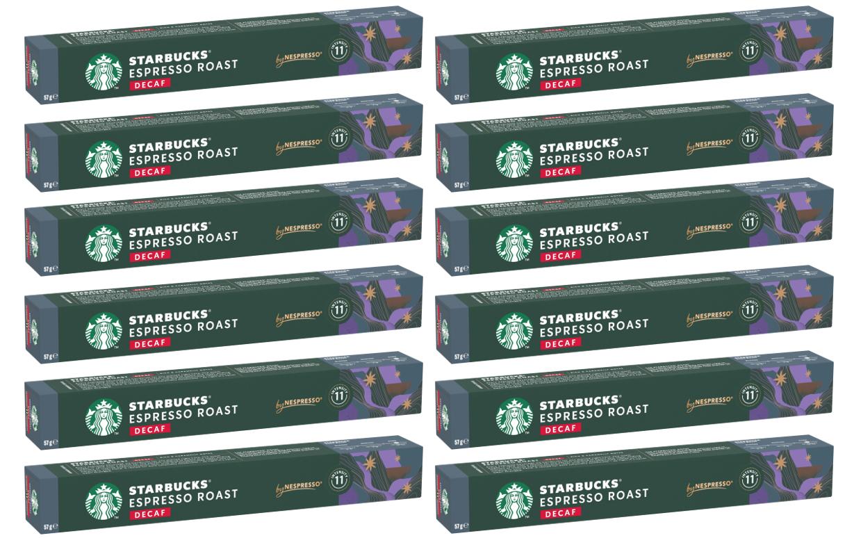 Starbucks Kaffeekapseln Decaf Espresso Roast 12 x 10 Stück