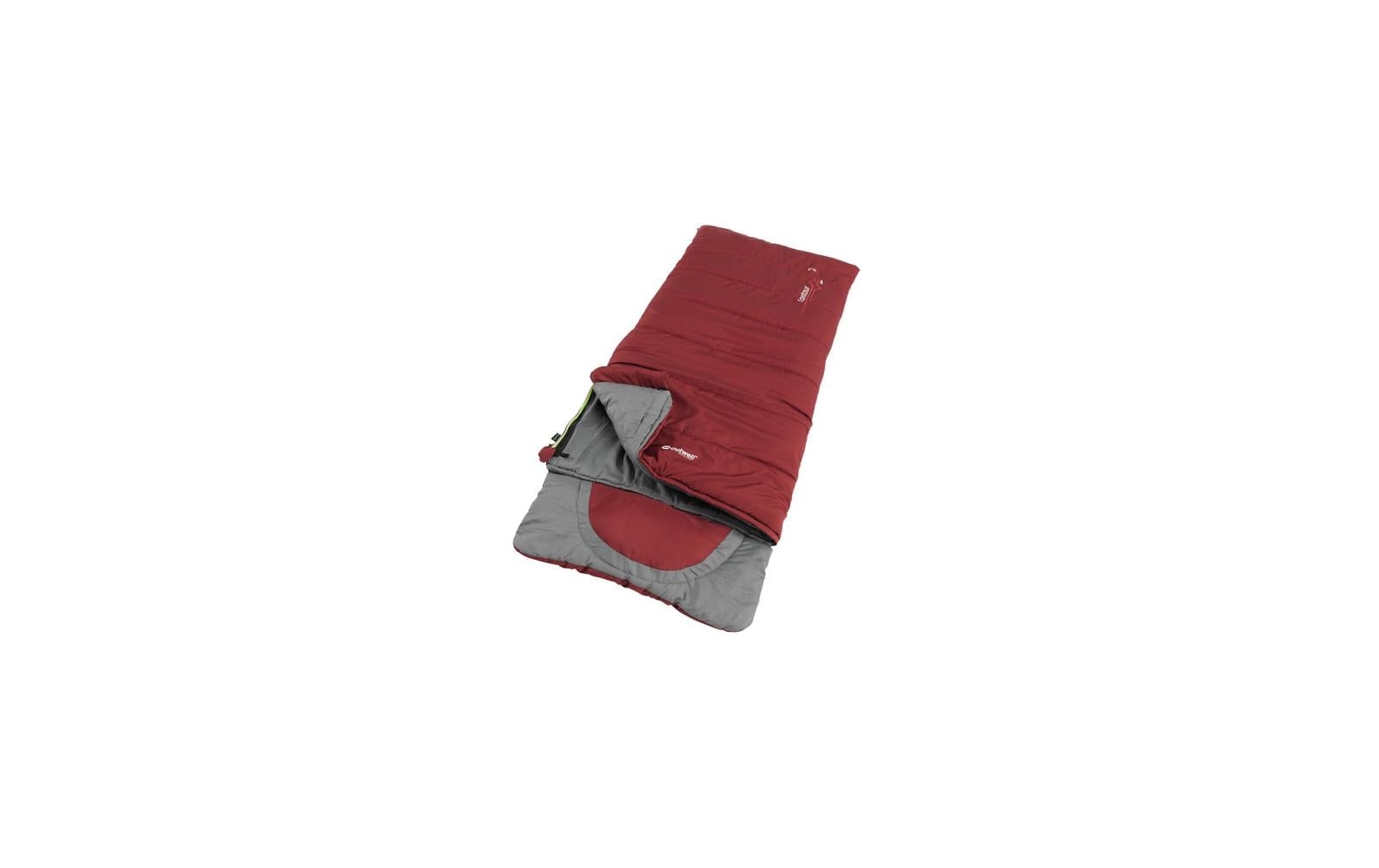 Outwell Schlafsack Contour Junior Polyester, Rot