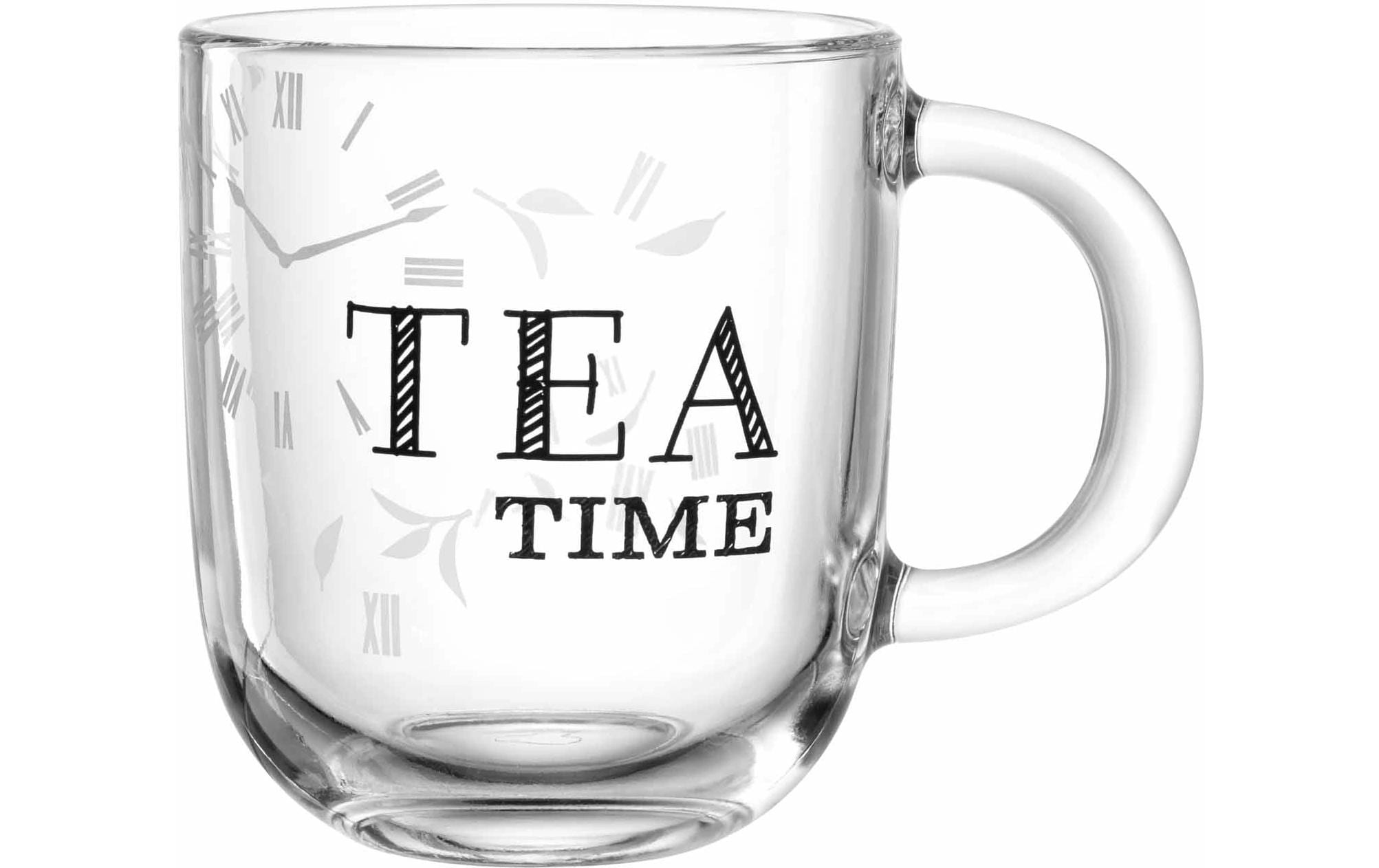 Leonardo Universaltasse Ufficio Tee Time 400 ml, 1 Stück, Transparent