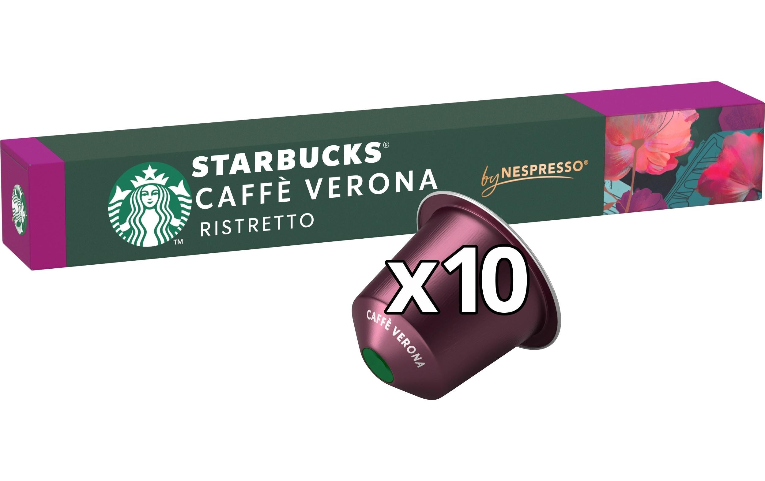 Starbucks Kaffeekapseln Caffè Verona Dark Roast 10 Stück