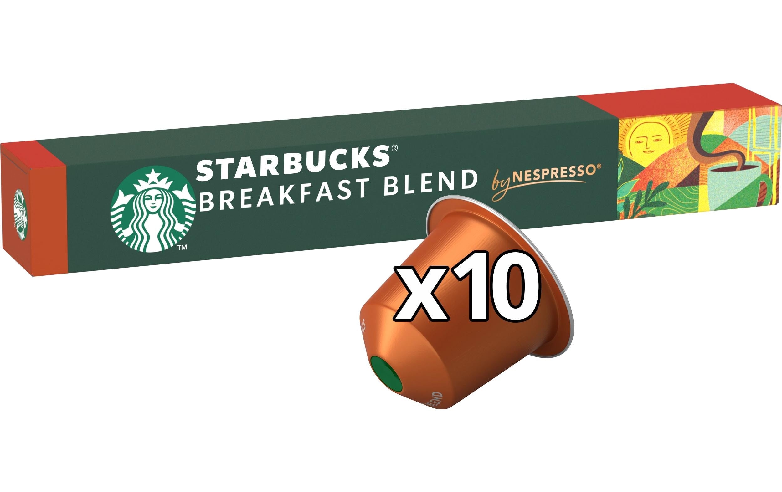 Starbucks Kaffeekapseln Breakfast Blend 10 Stück