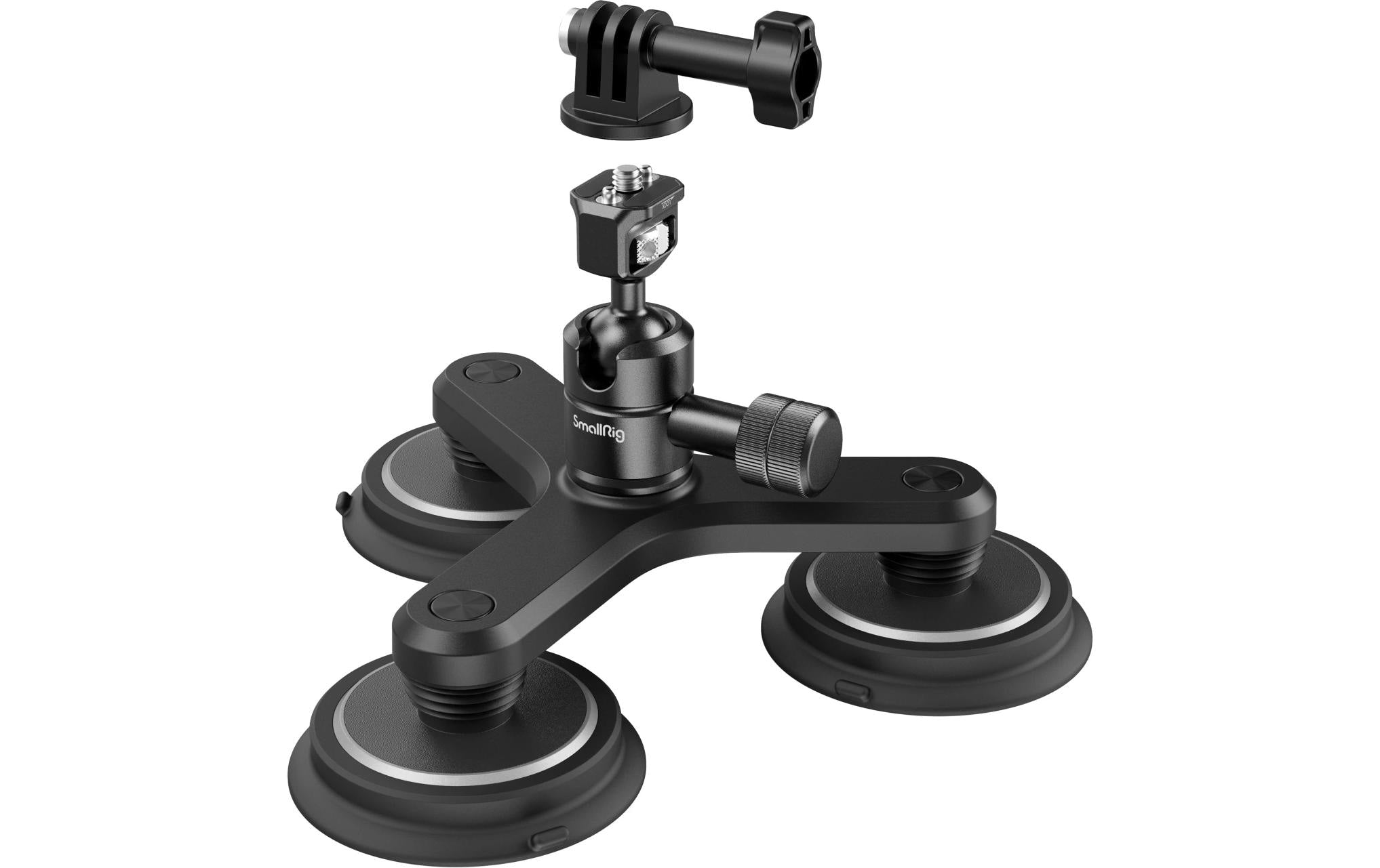 Smallrig Saugnapfhalterung Triple Magnetic