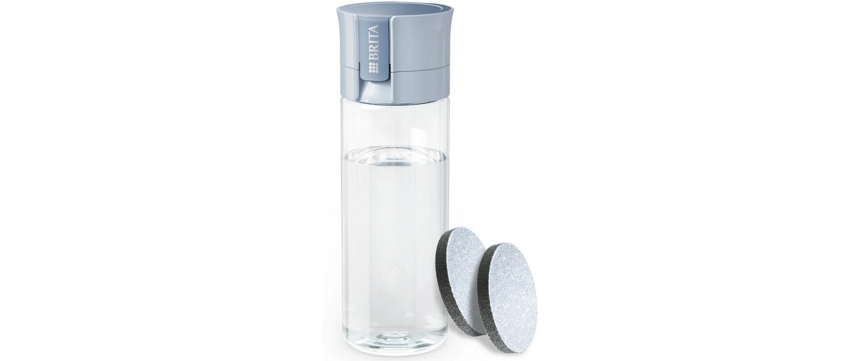 BRITA Wasserfilter-Flasche Vital Hellblau
