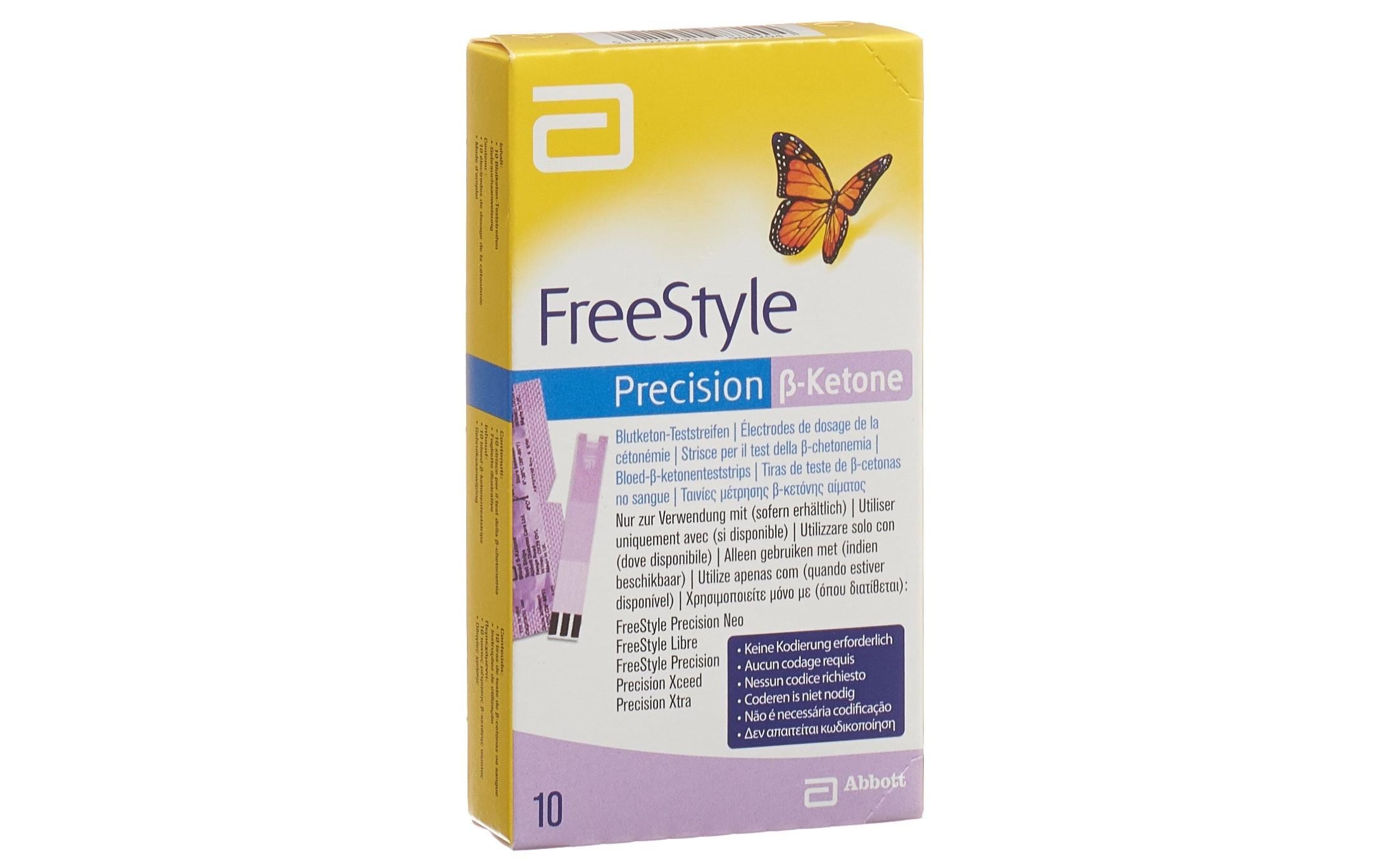 ABBOTT FREESTYLE Precision Ketone Box 10 Stück