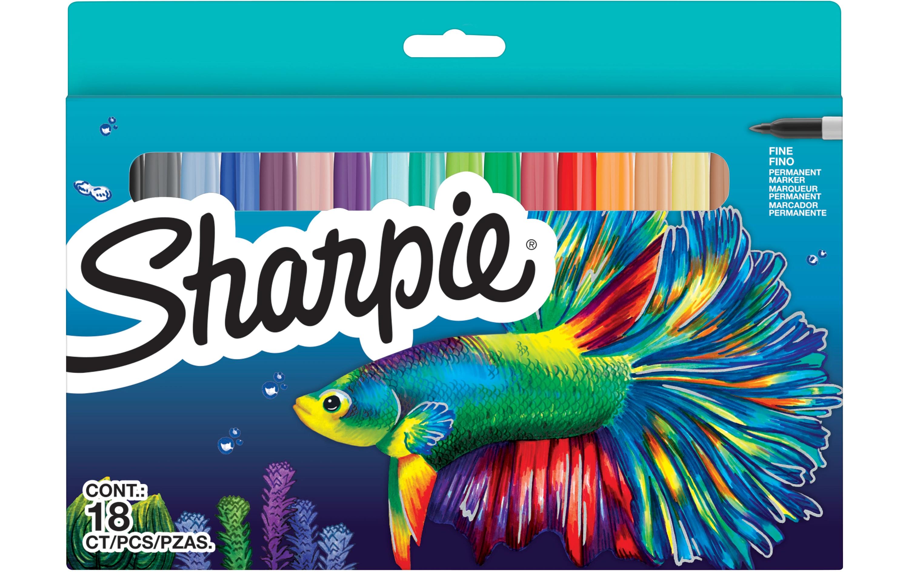 Sharpie Fasermaler Back To School Permanent, 18er Pack