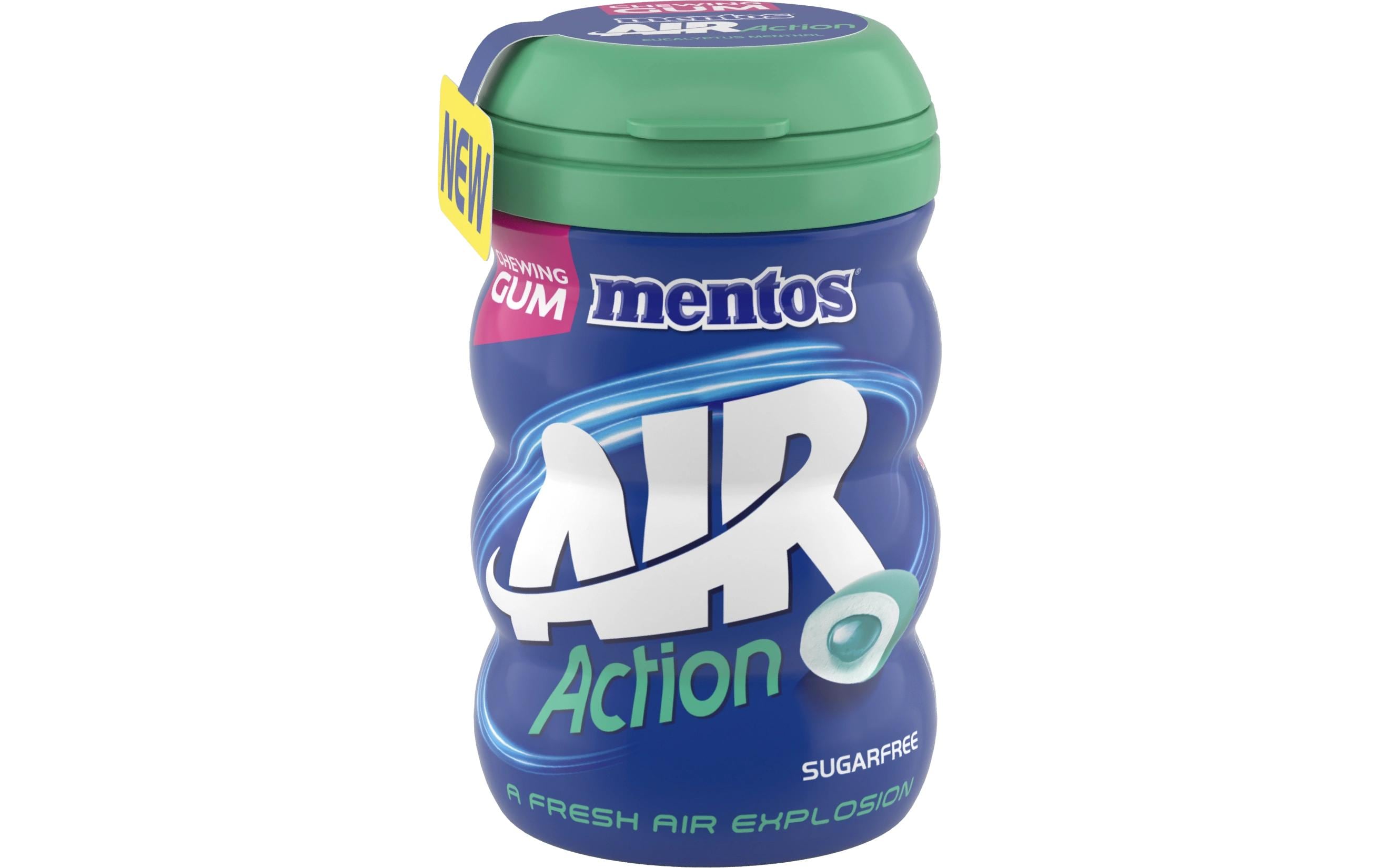 Mentos Kaugummi Gum Air Action 90 g