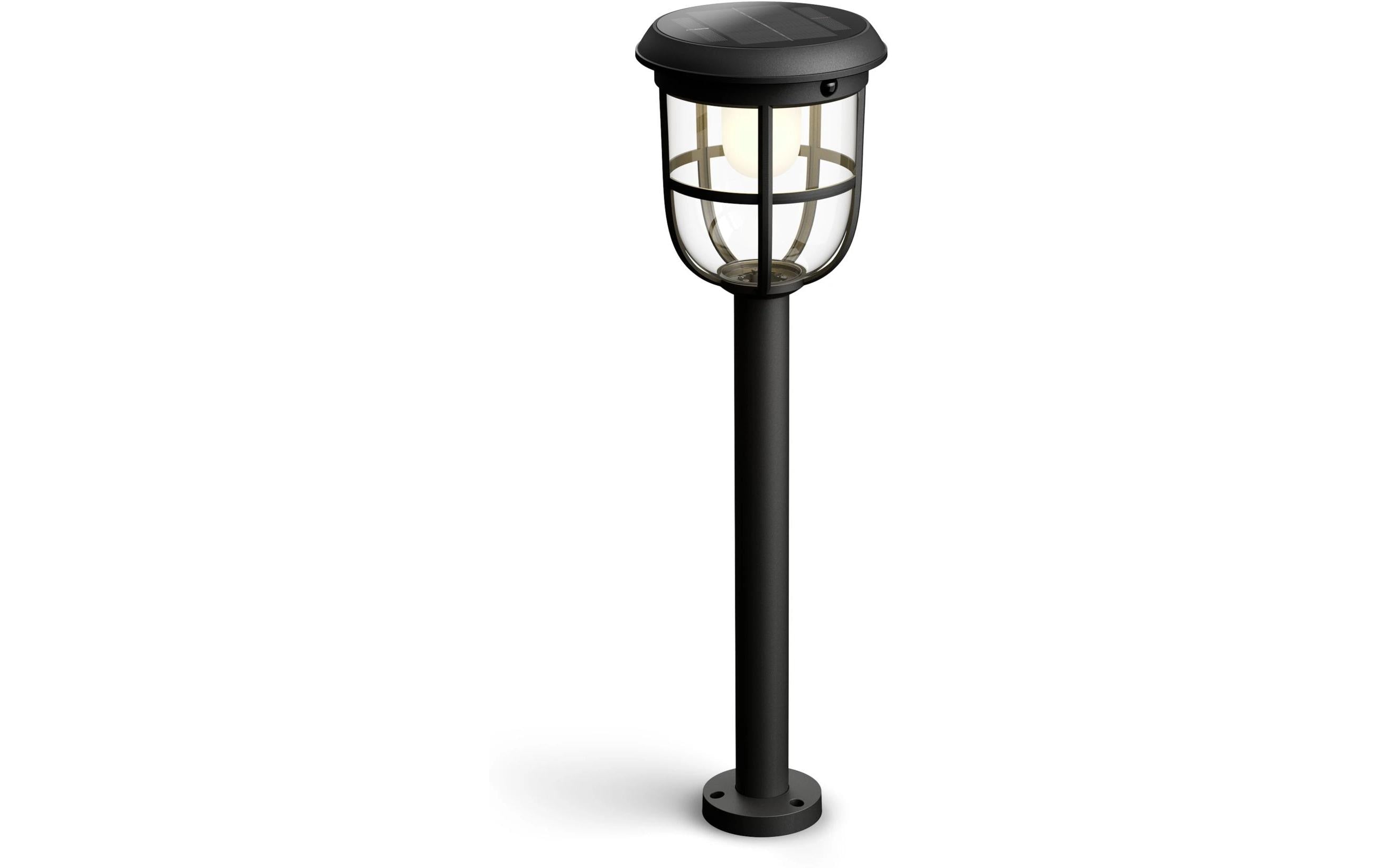 Philips Radii UE Sockelleuchte Solar schwarz 3000K