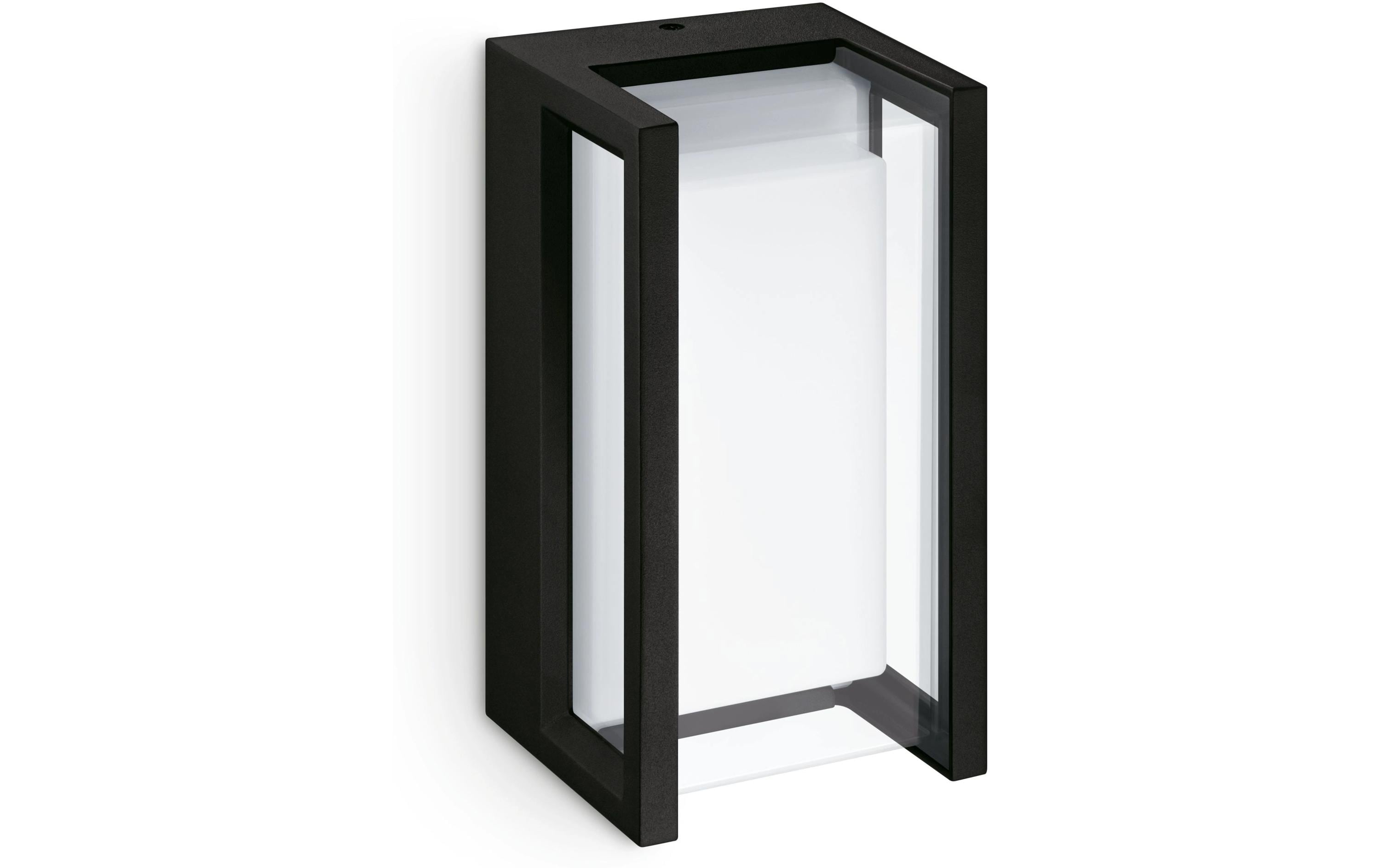 Philips Pyrona Wandleuchte 12W, 2700 Kelvin, schwarz