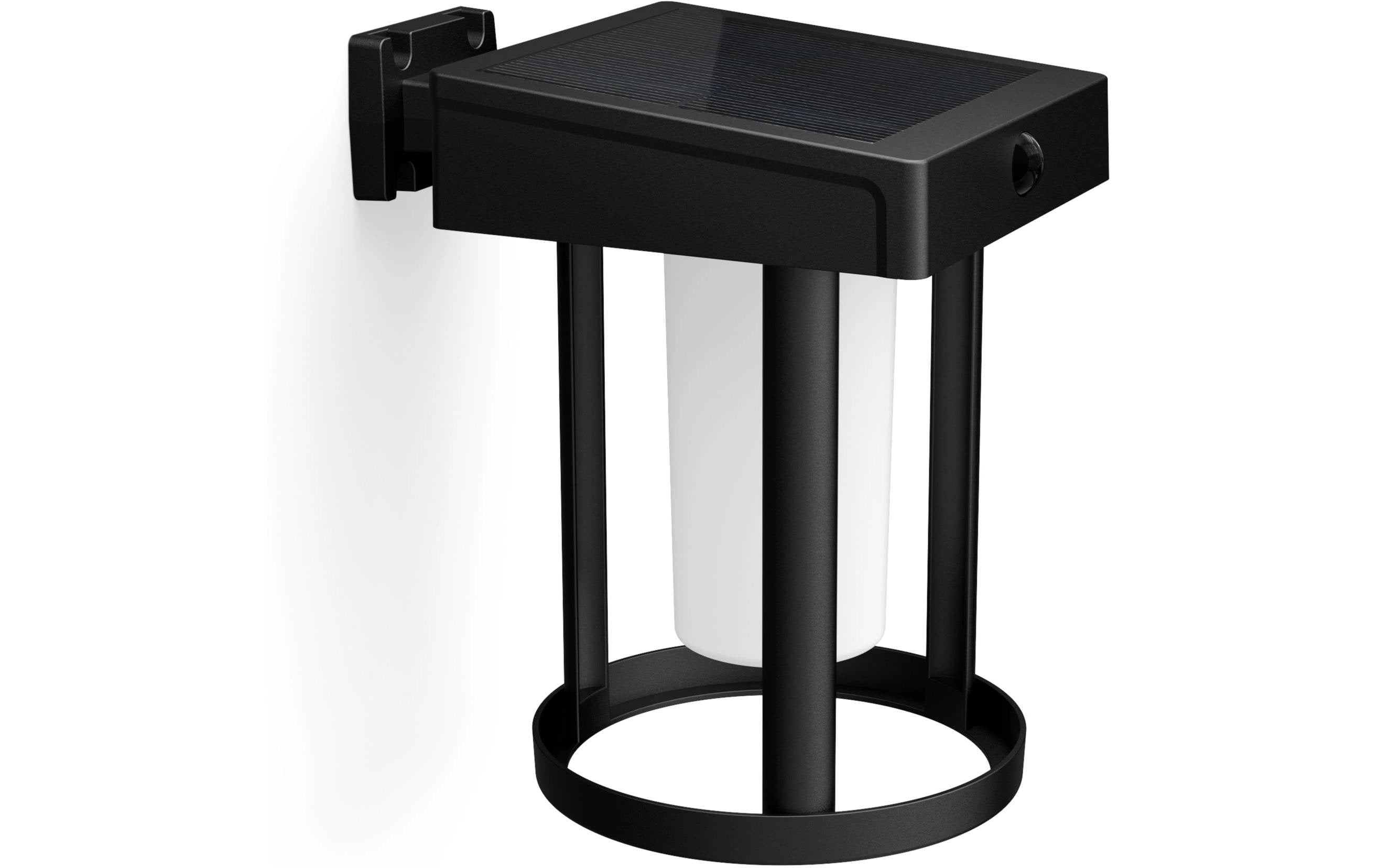 Philips Camill UE Wandleuchte Solar RD schwarz 3000K