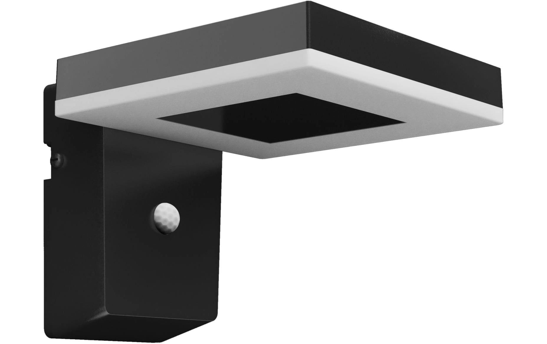Philips Zonal UE Wandleuchte Solar SQ schwarz 3000K