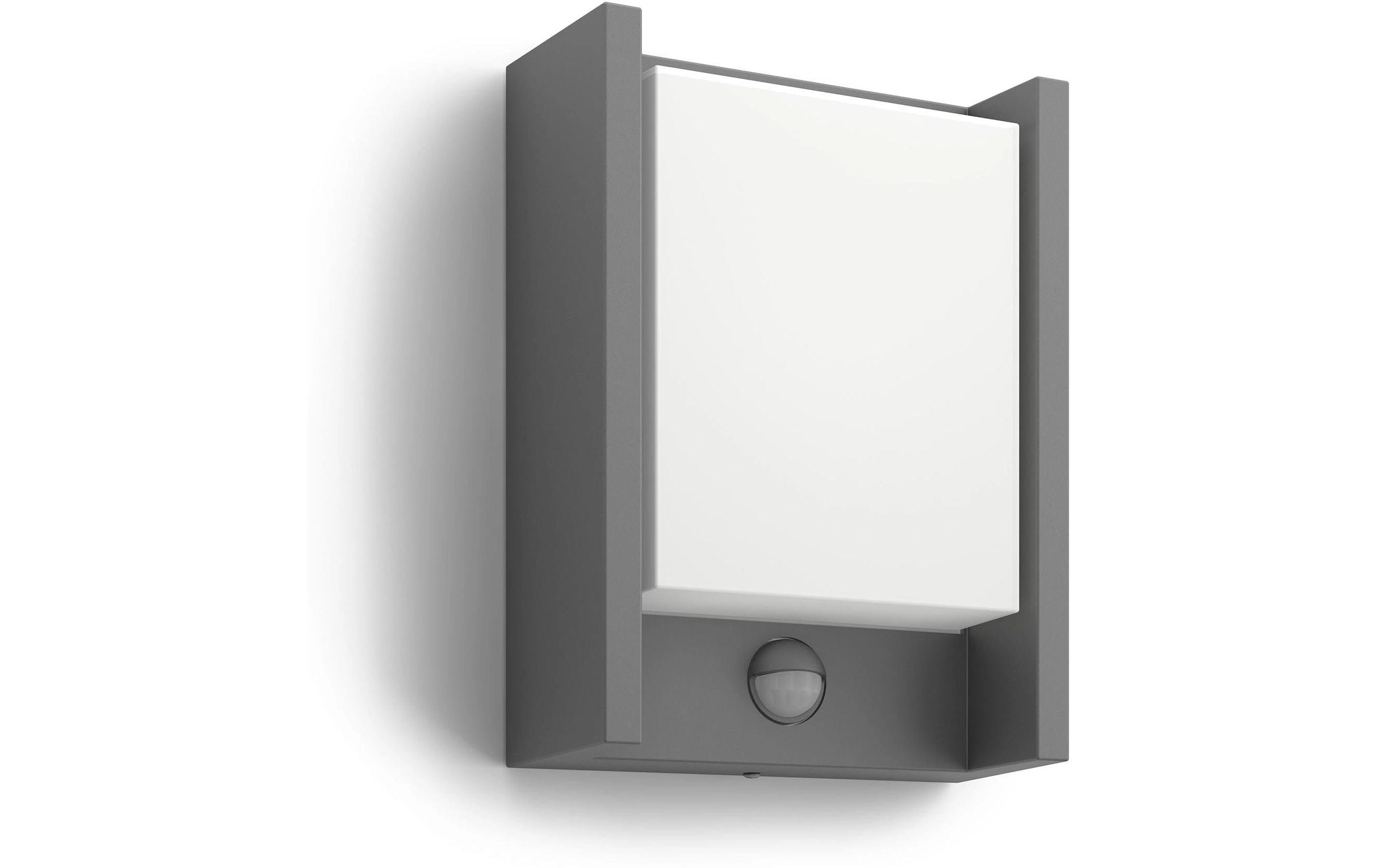 Philips Wandleuchte Arbour UE Bewegungsmelder 2700K Anthrazit