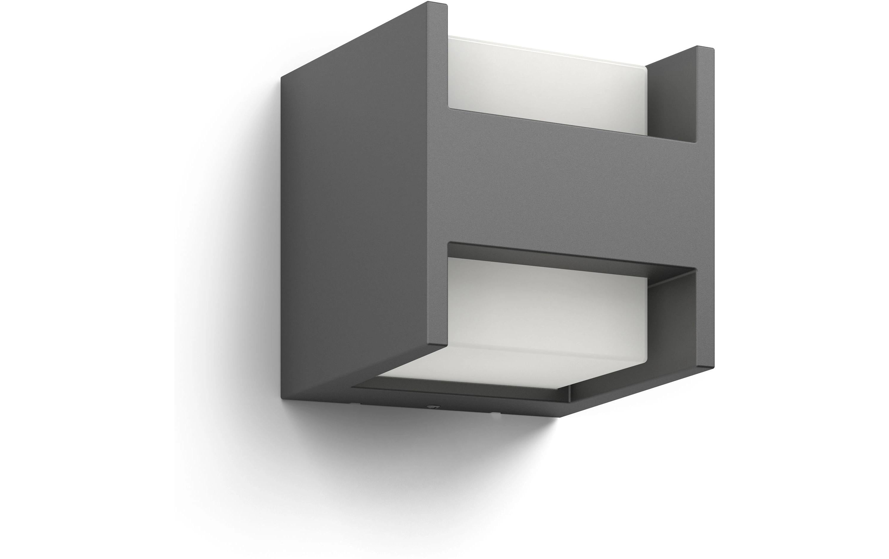 Philips Wandleuchte Arbour UE Up-Down 2700K Anthrazit