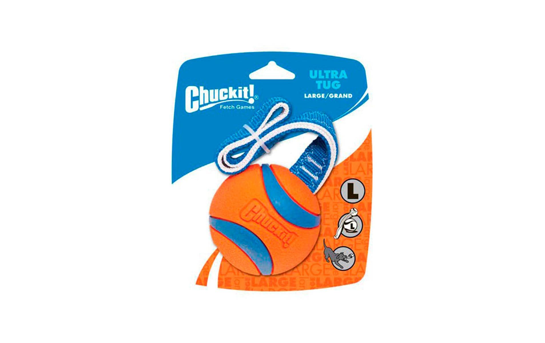 Chuckit! Hunde-Spielzeug Ultra Tug L, Ø 7.5 cm