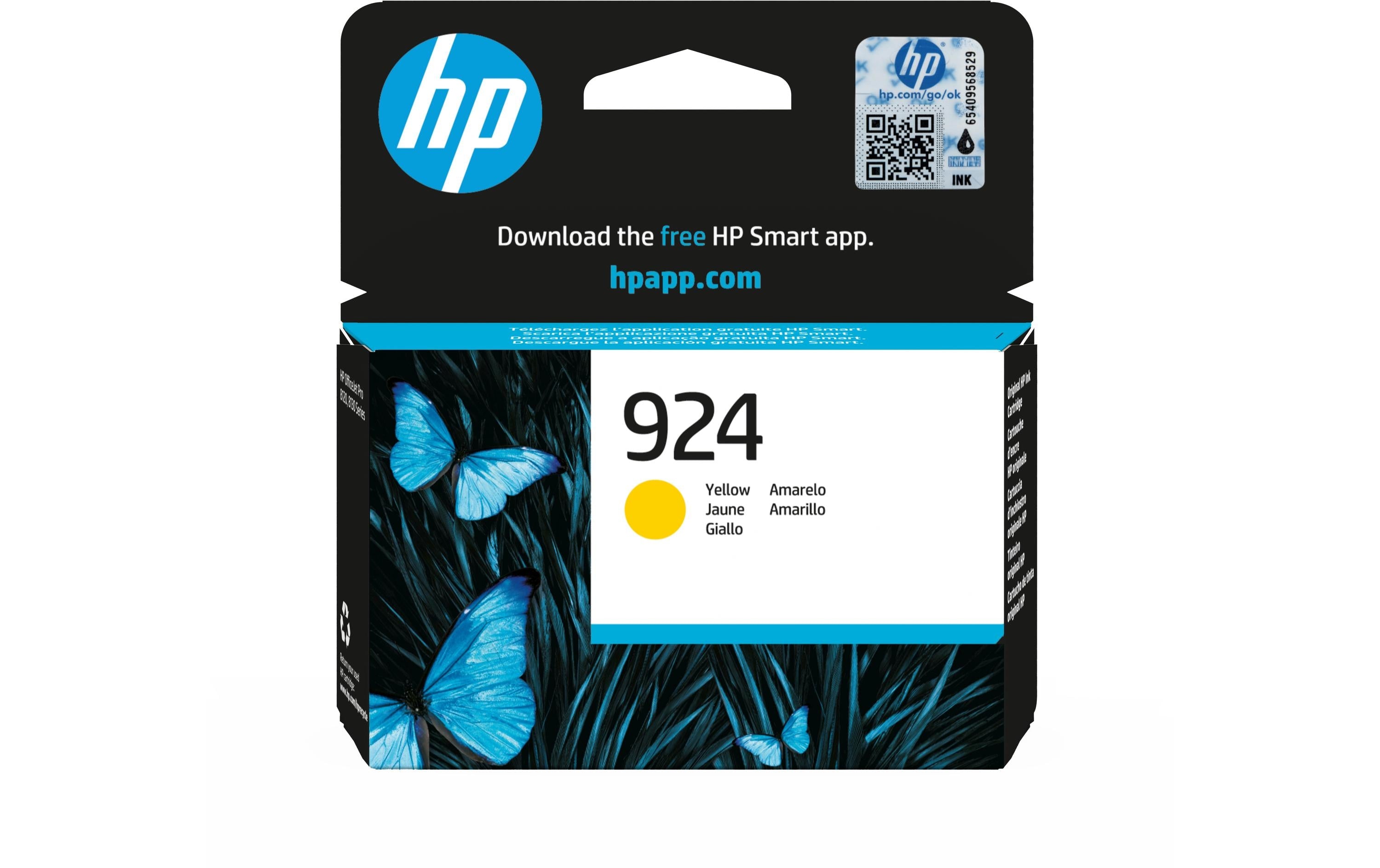 HP Tinte Nr. 924 (4K0U5NE) Yellow