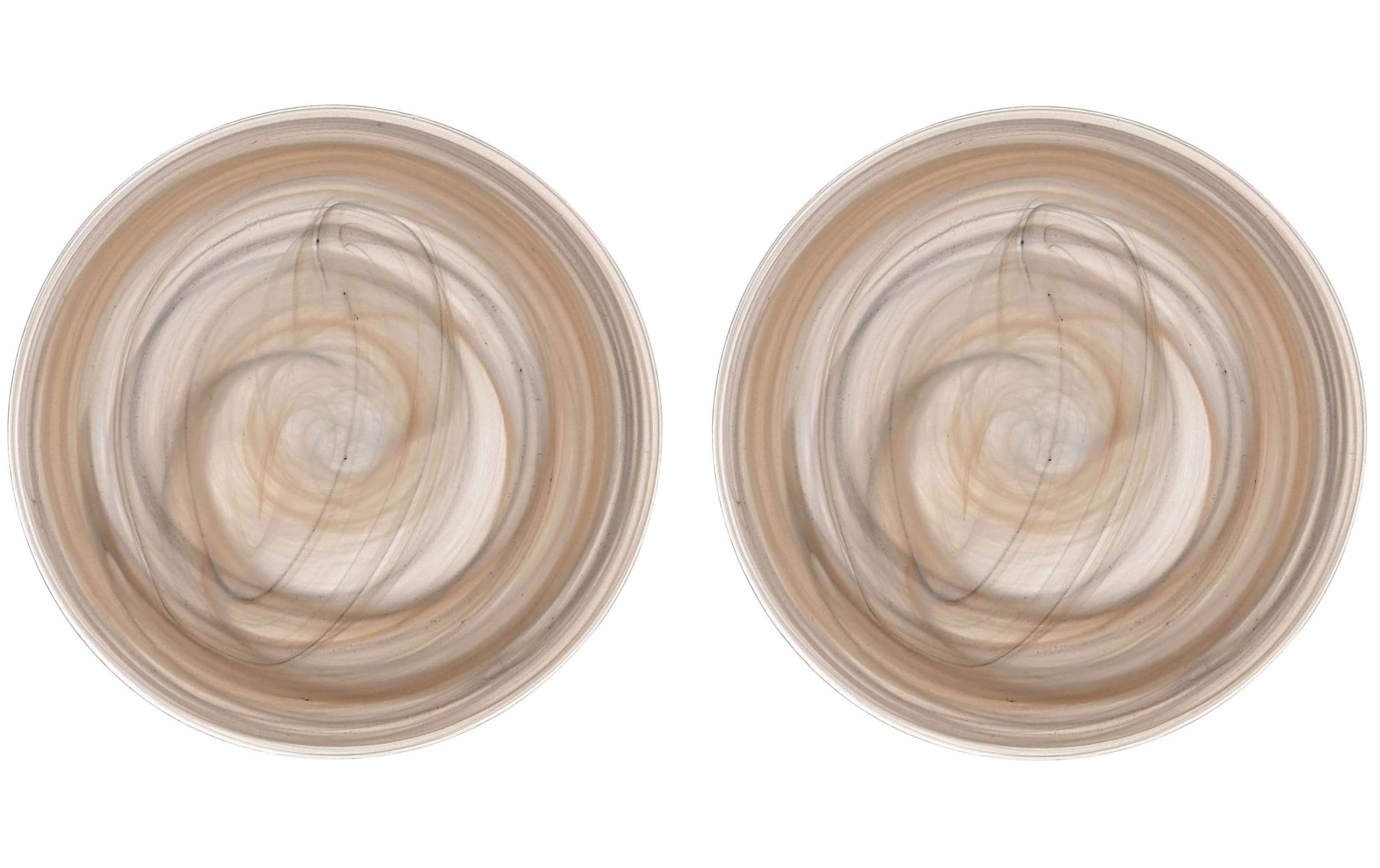 Leonardo Frühstücks- & Dessertteller Alabastro Ø 21 cm, 2 Stück,Beige