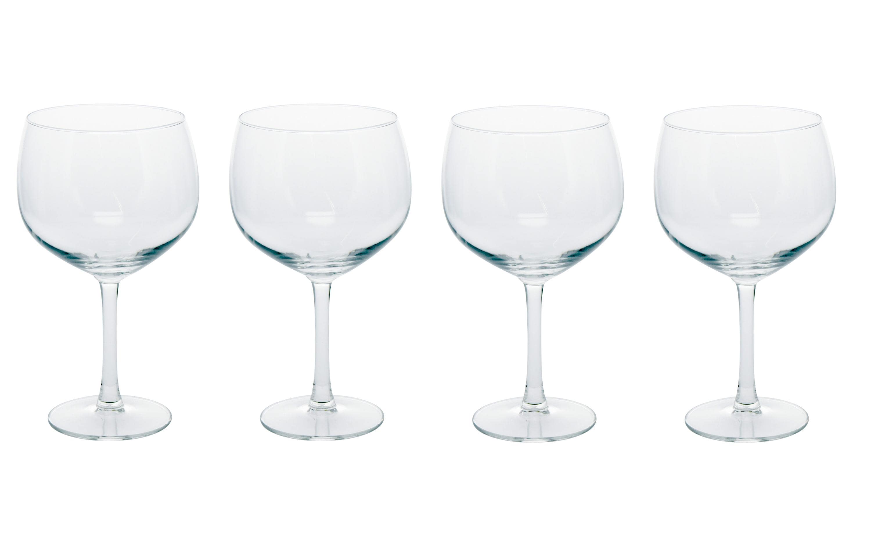 FURBER Gin Glas 650 ml, 4 Stück, Transparent