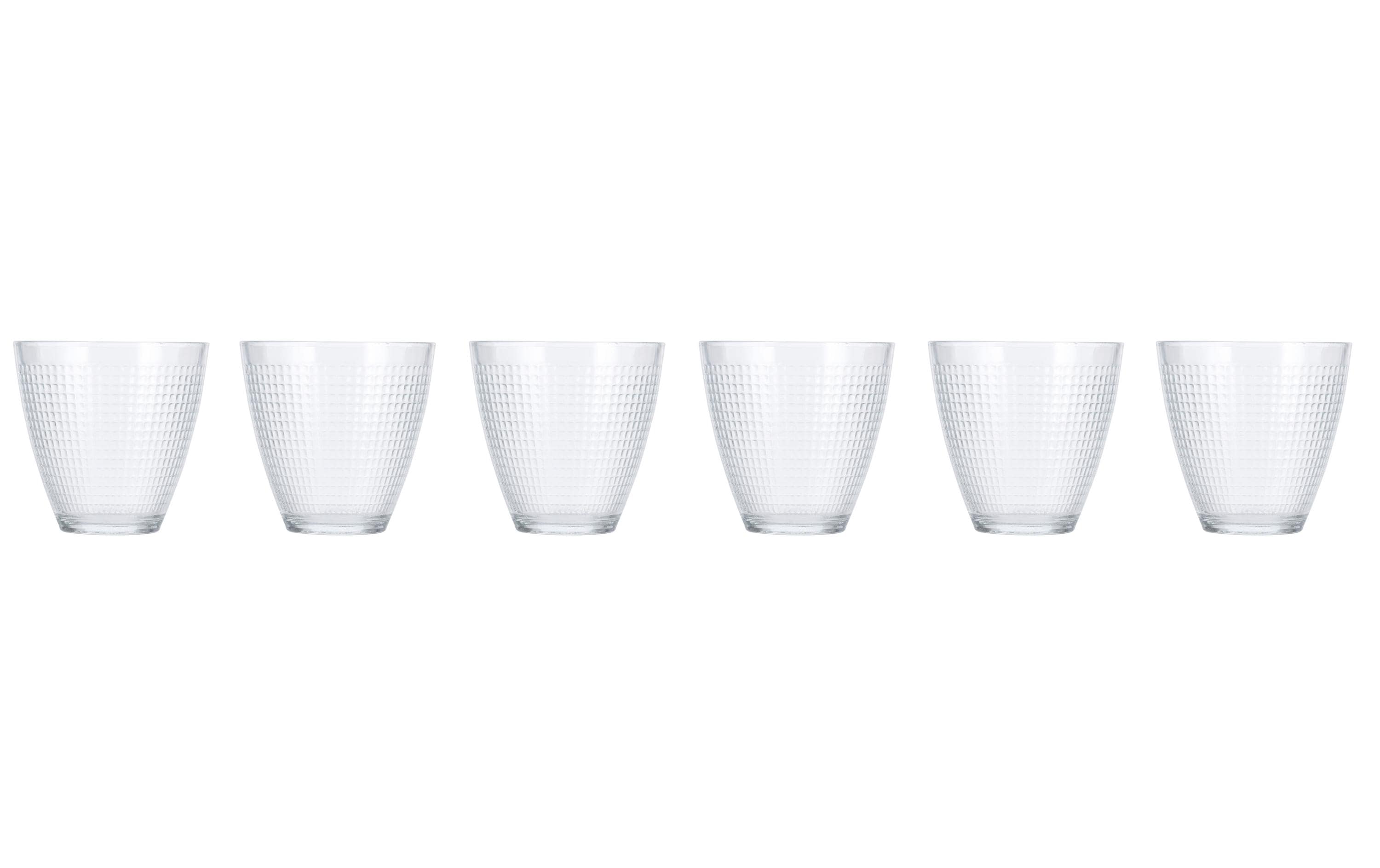 FURBER Trinkglas 220 ml, 6 Stück, Transparent