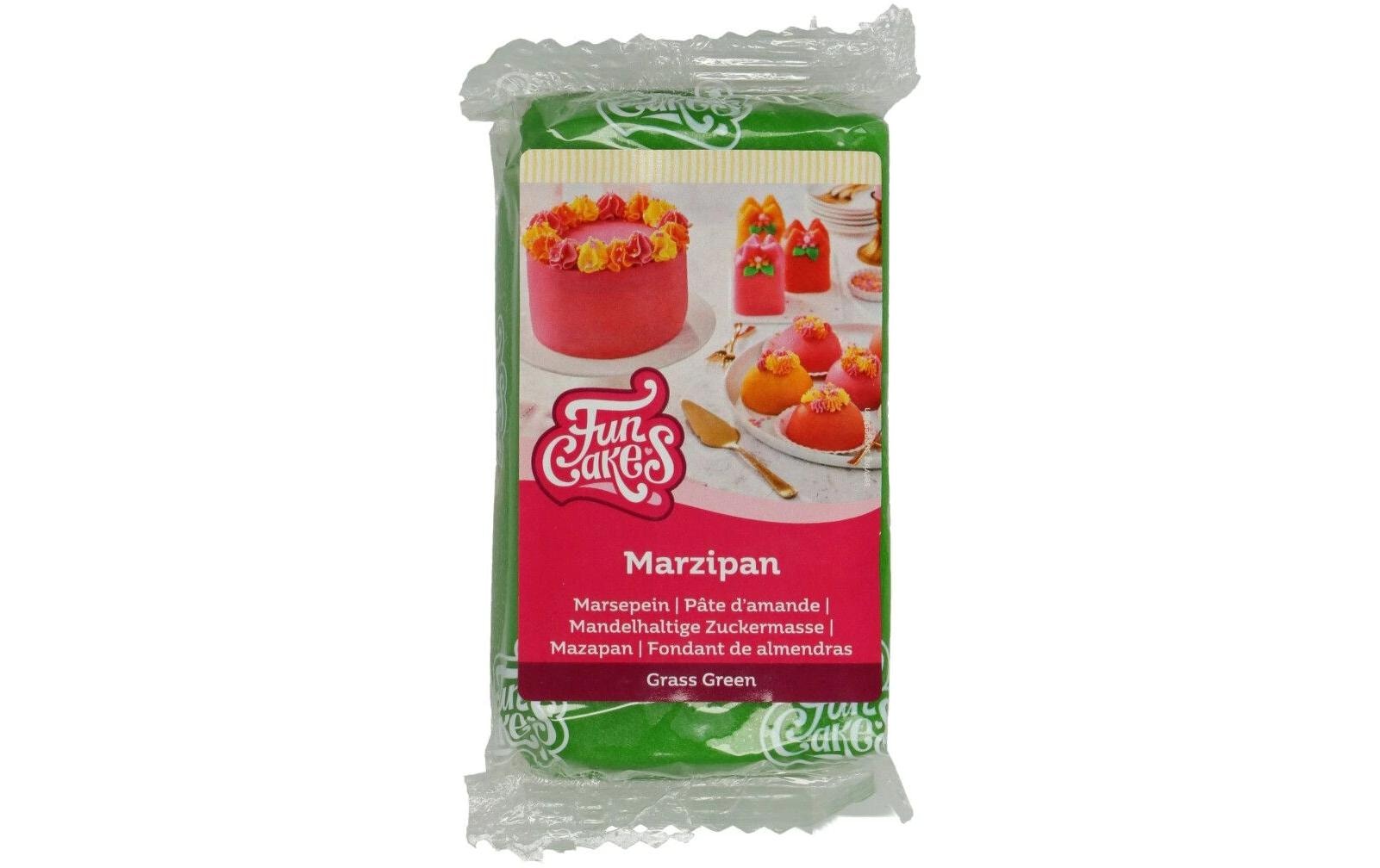 Funcakes Marzipan – grün 250 g