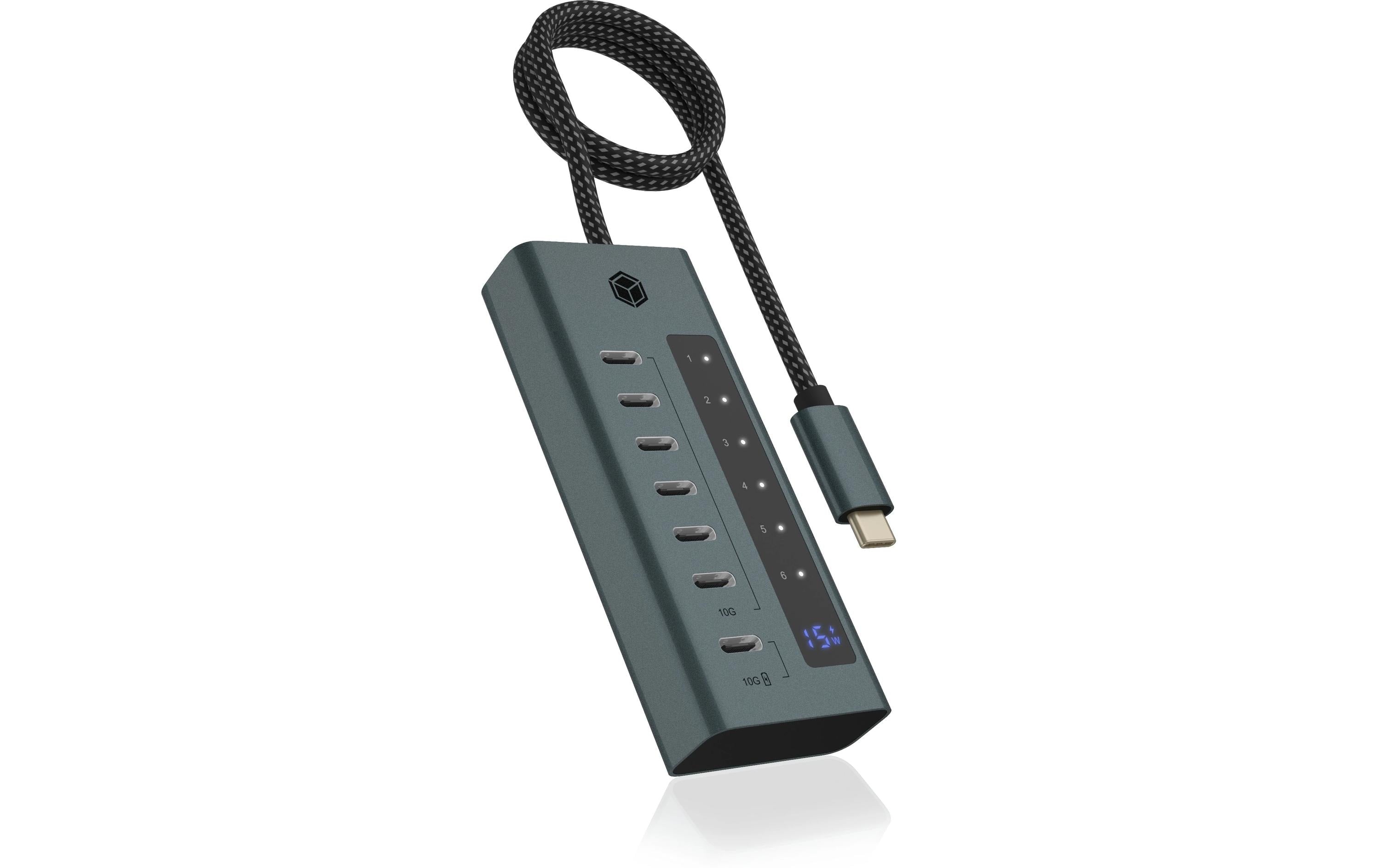 ICY BOX USB-Hub 7-Port Hub IB-HUB1457-C31