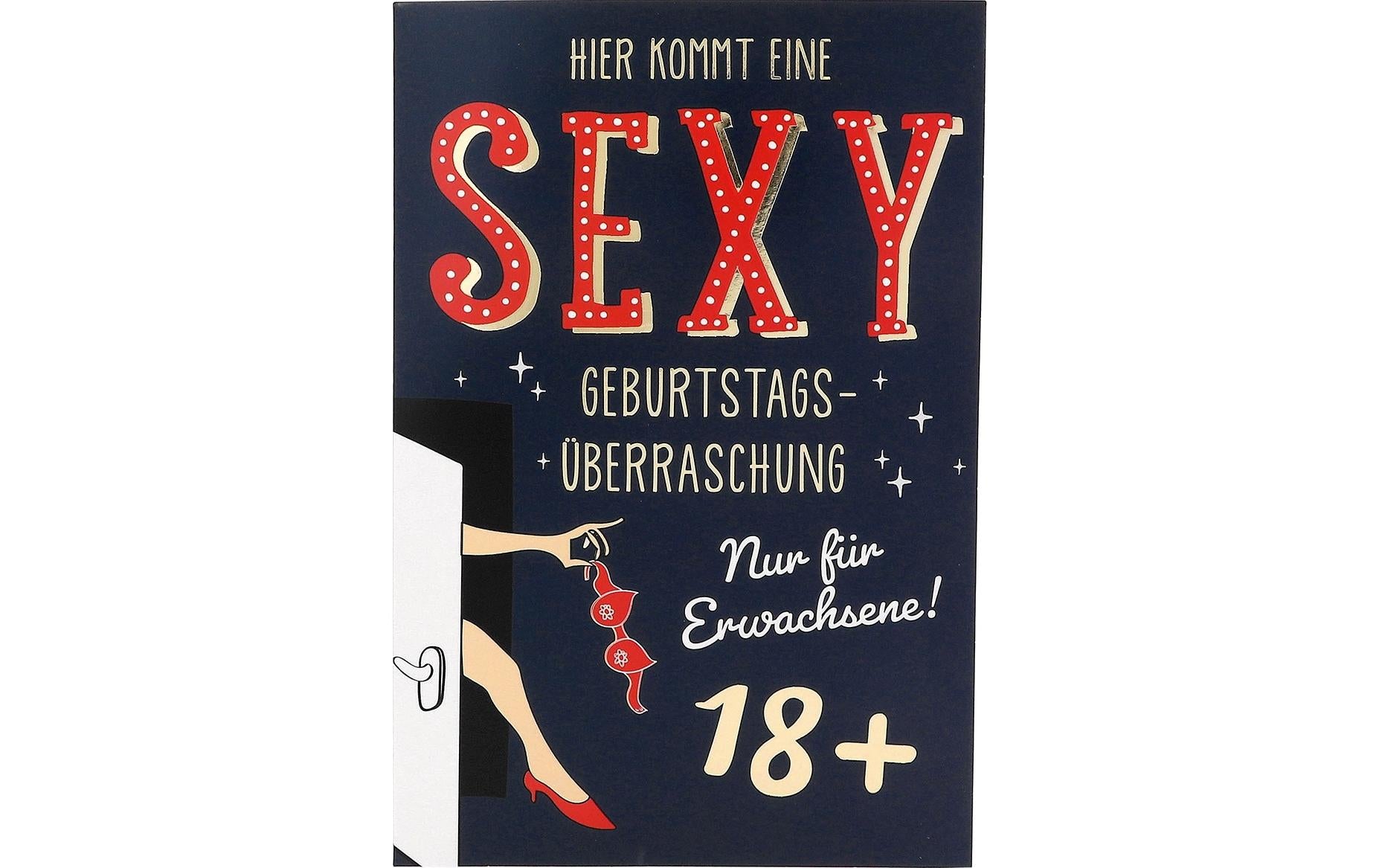 Depesche Musikkarte beweglich Geburtstag, Sexy
