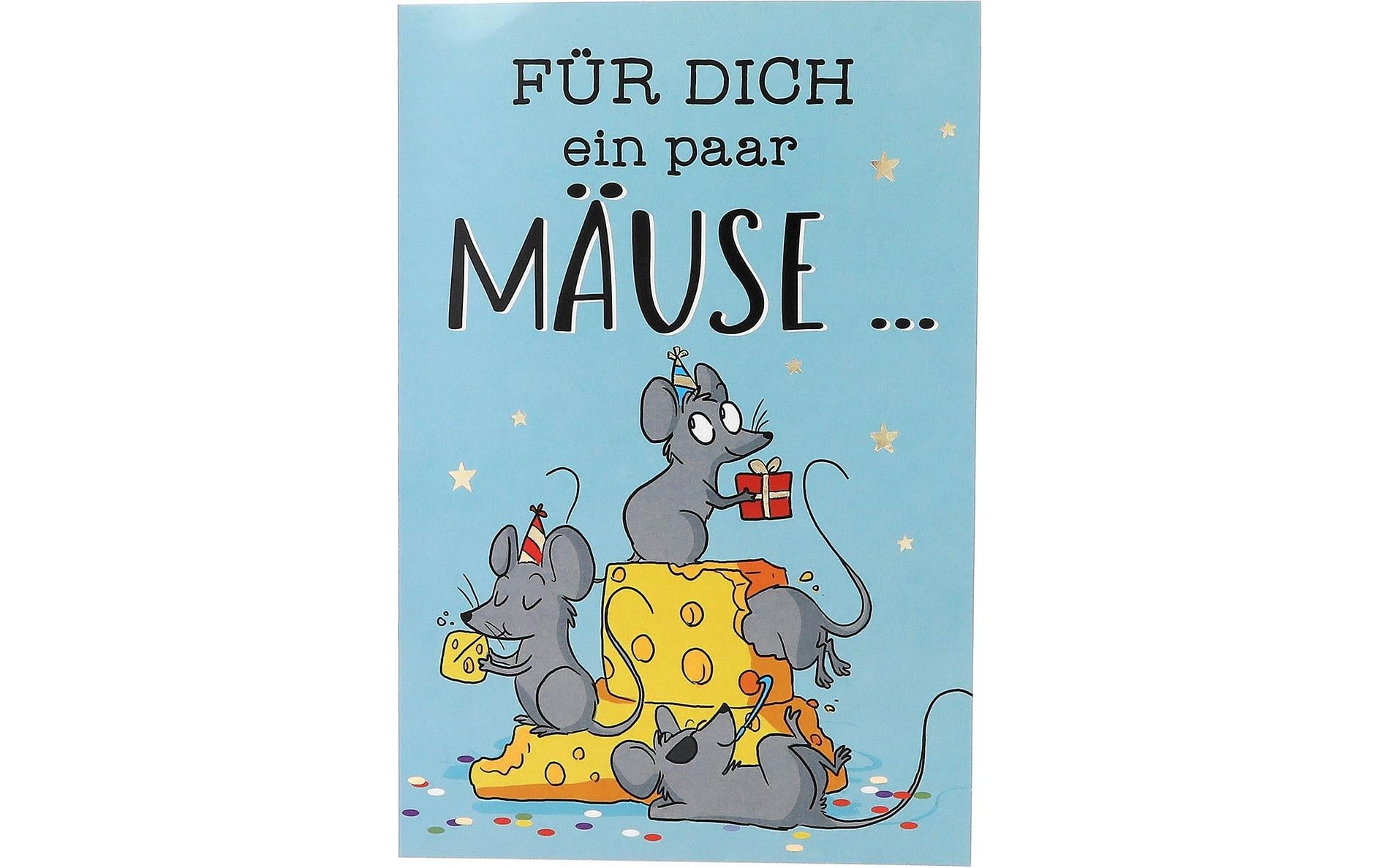 Depesche Musikkarte beweglich Geburtstag, Maus