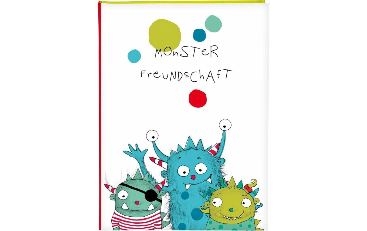 Goldbuch Freundebuch Monster A5, 88 Seiten