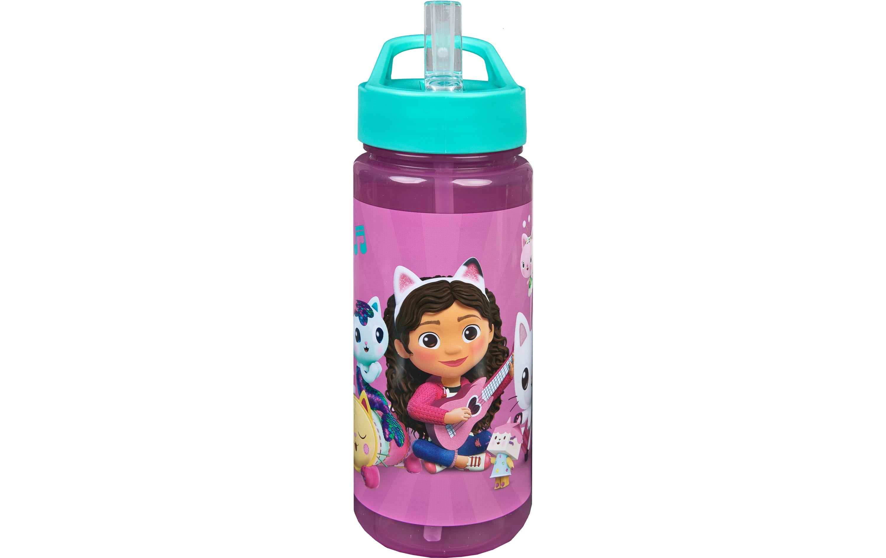 Scooli Trinkflasche Gabby's Dollhouse 500 ml, Blau/Rosa