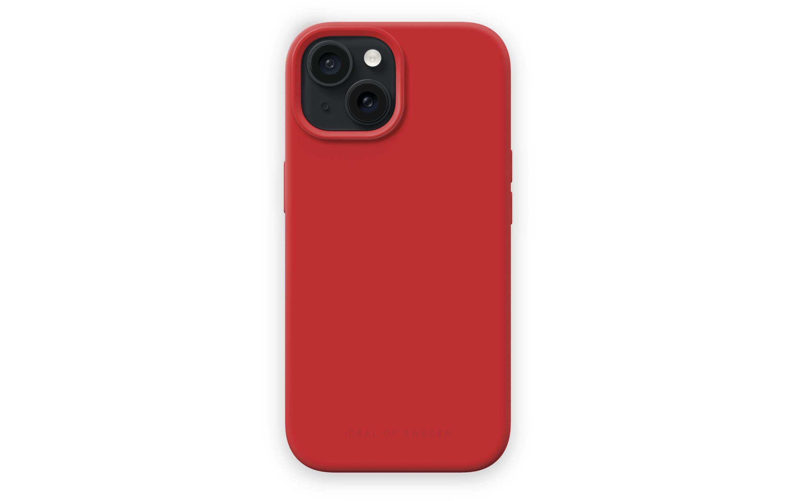 Ideal of Sweden Silicone iPhone 15 Red