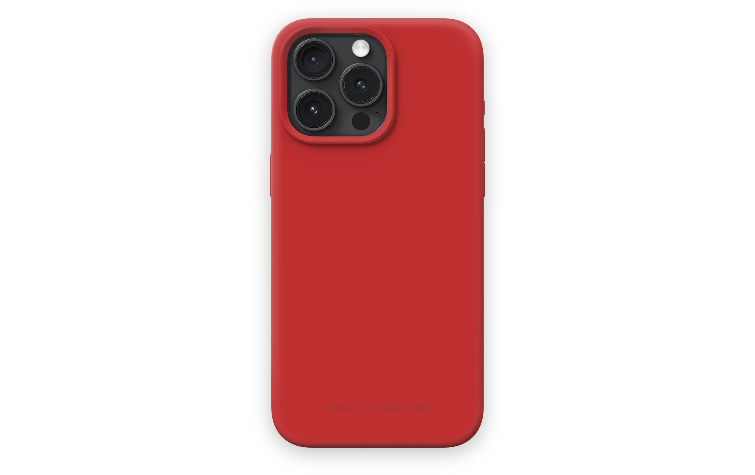 Ideal of Sweden Silicone iPhone 15 Pro Red