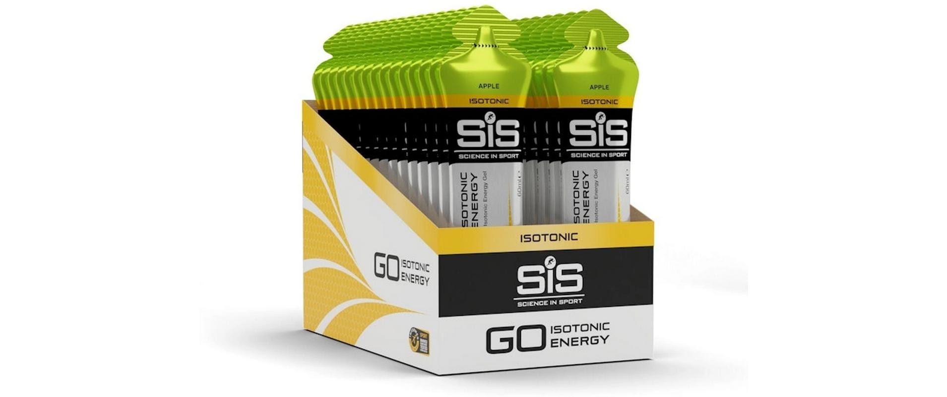 SIS - ScienceinSport Gel Isotonic Energy Apfel 30 Stück x 60 ml