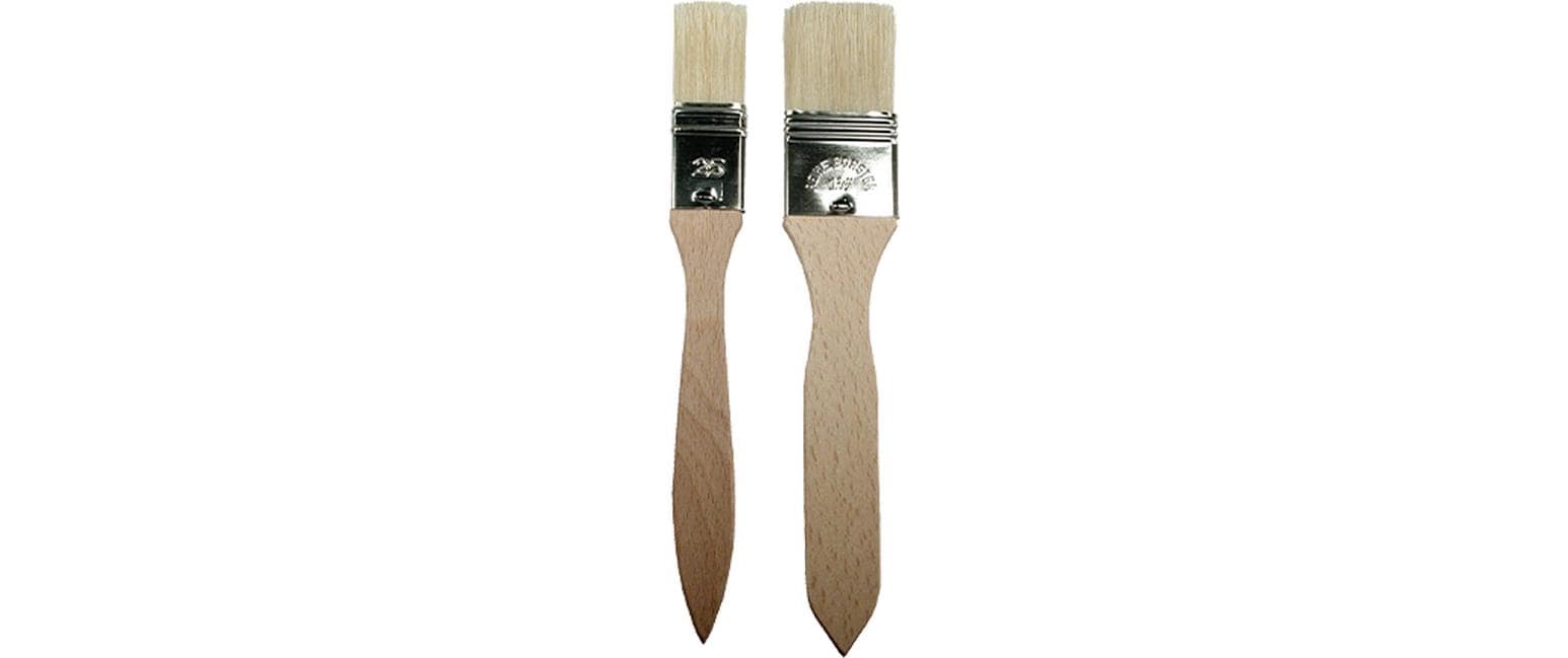 Kisag Backpinsel 20 cm, breit, Braun