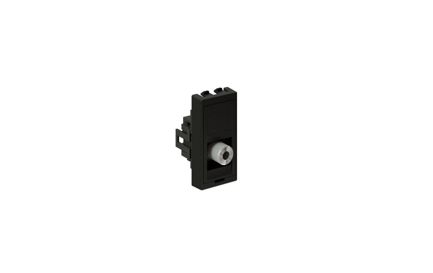 max connect Audio-Adapter 45 x 22.5 mm, 1x Klinke 3.5 mm, Anthrazit
