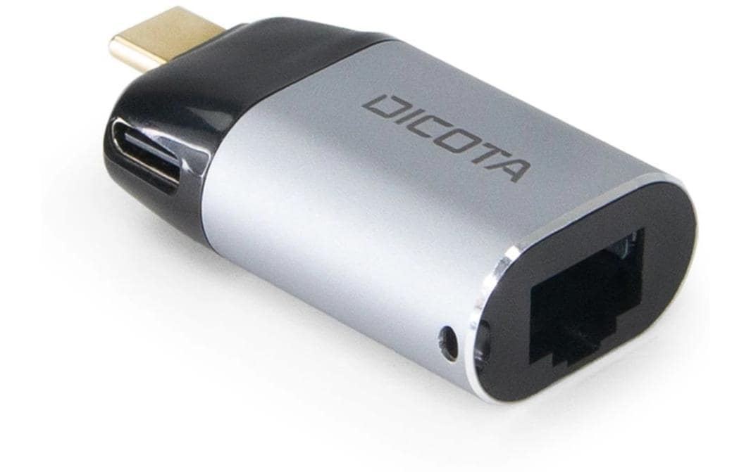 DICOTA Netzwerk-Adapter USB-C – RJ45 Gigabit-LAN