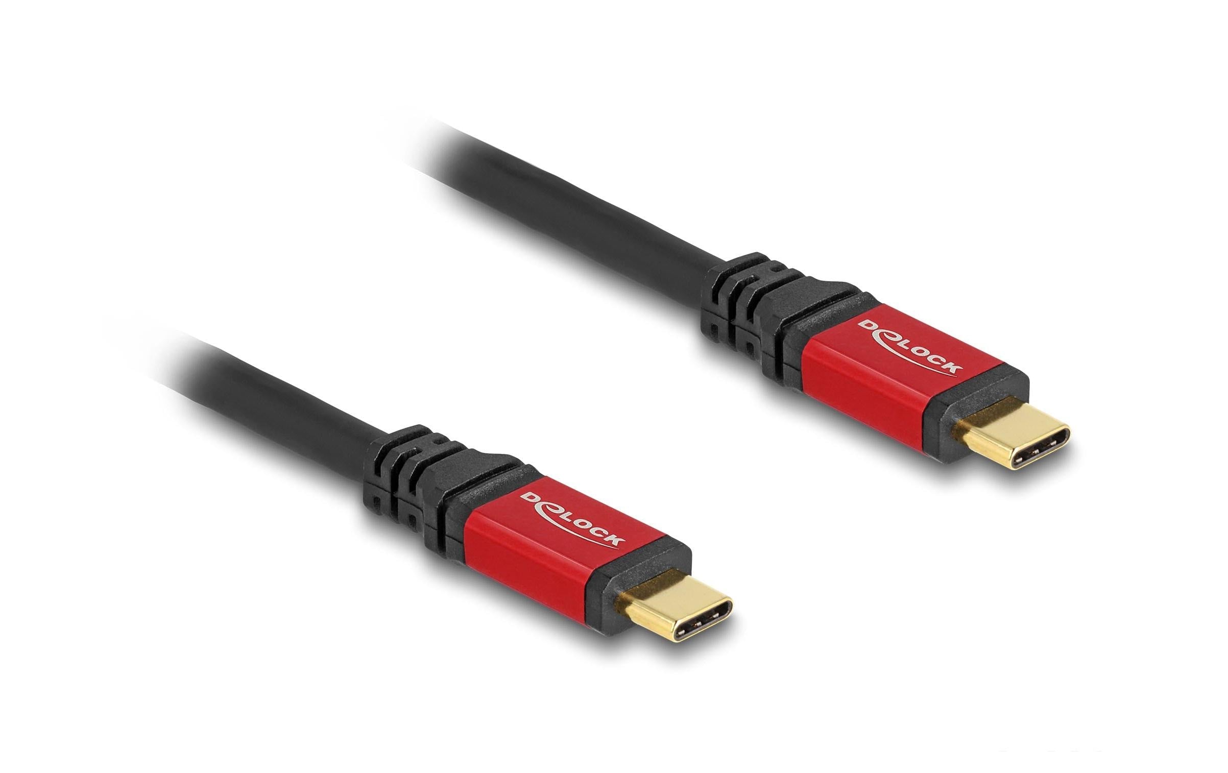 Delock USB 2.0-Kabel PD 3.0 100 W USB C - USB C 1 m