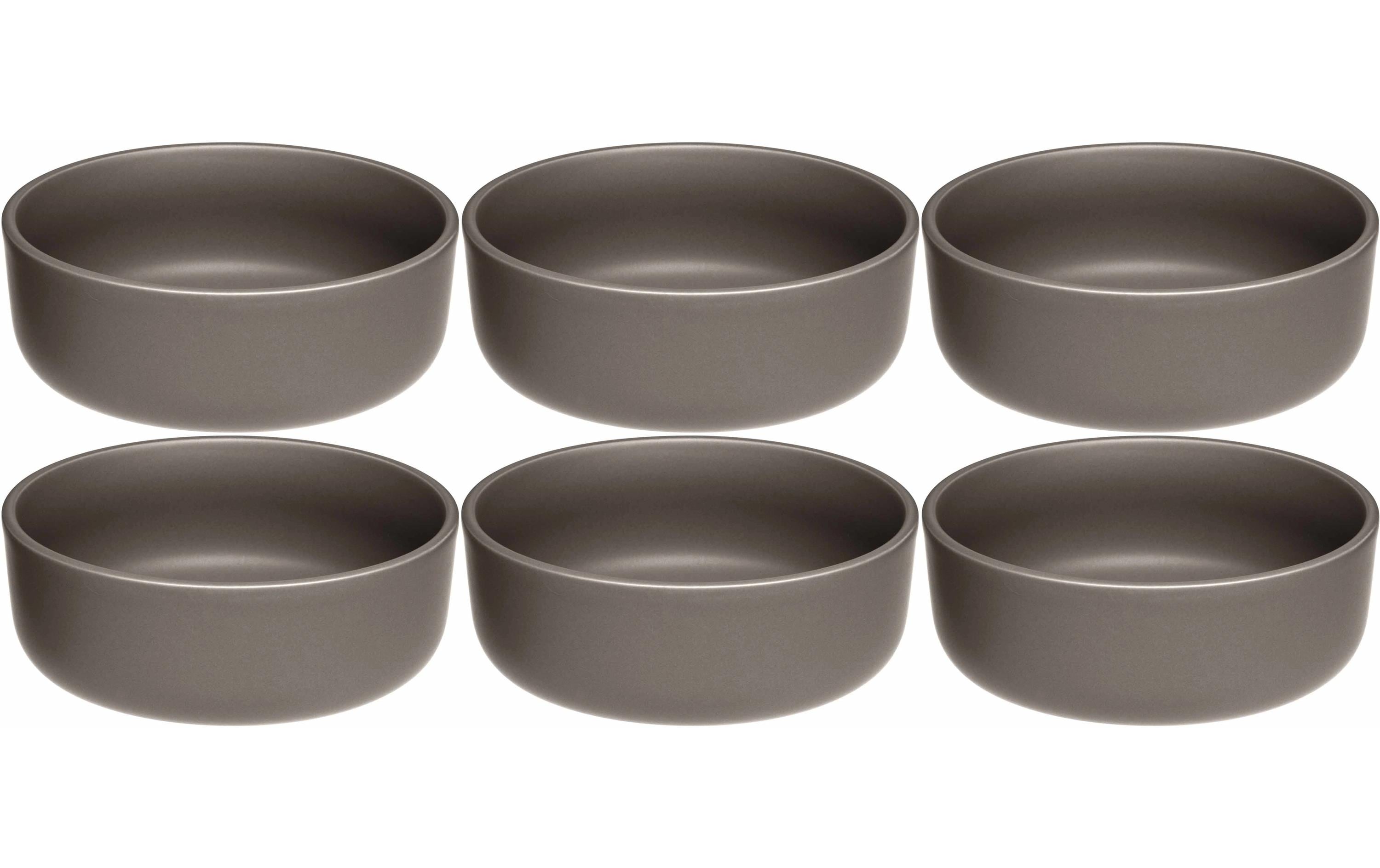 Leonardo Schale Roma 6 Stück, Taupe