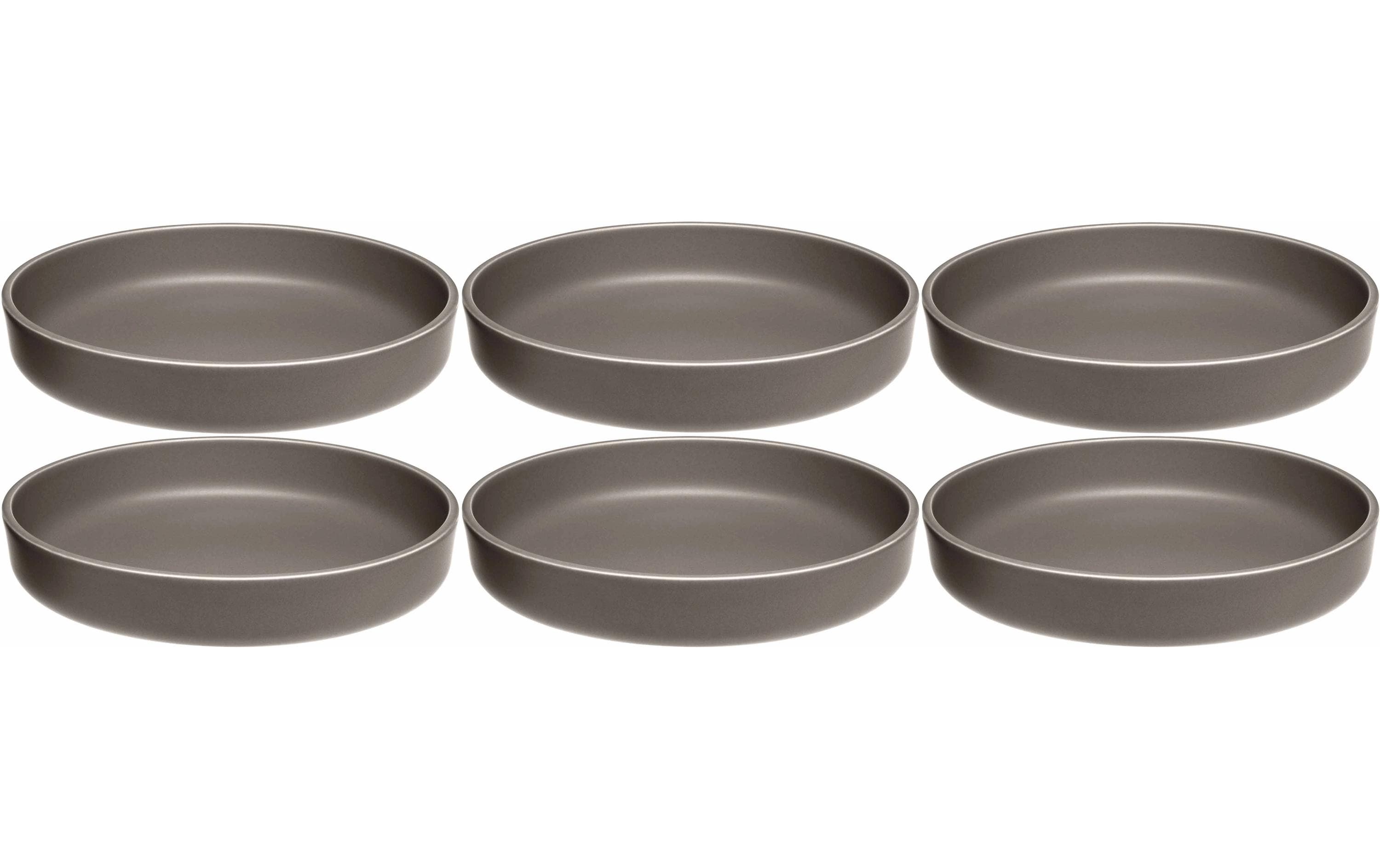 Leonardo Frühstücks- & Dessertteller Roma 6 Stück,Taupe