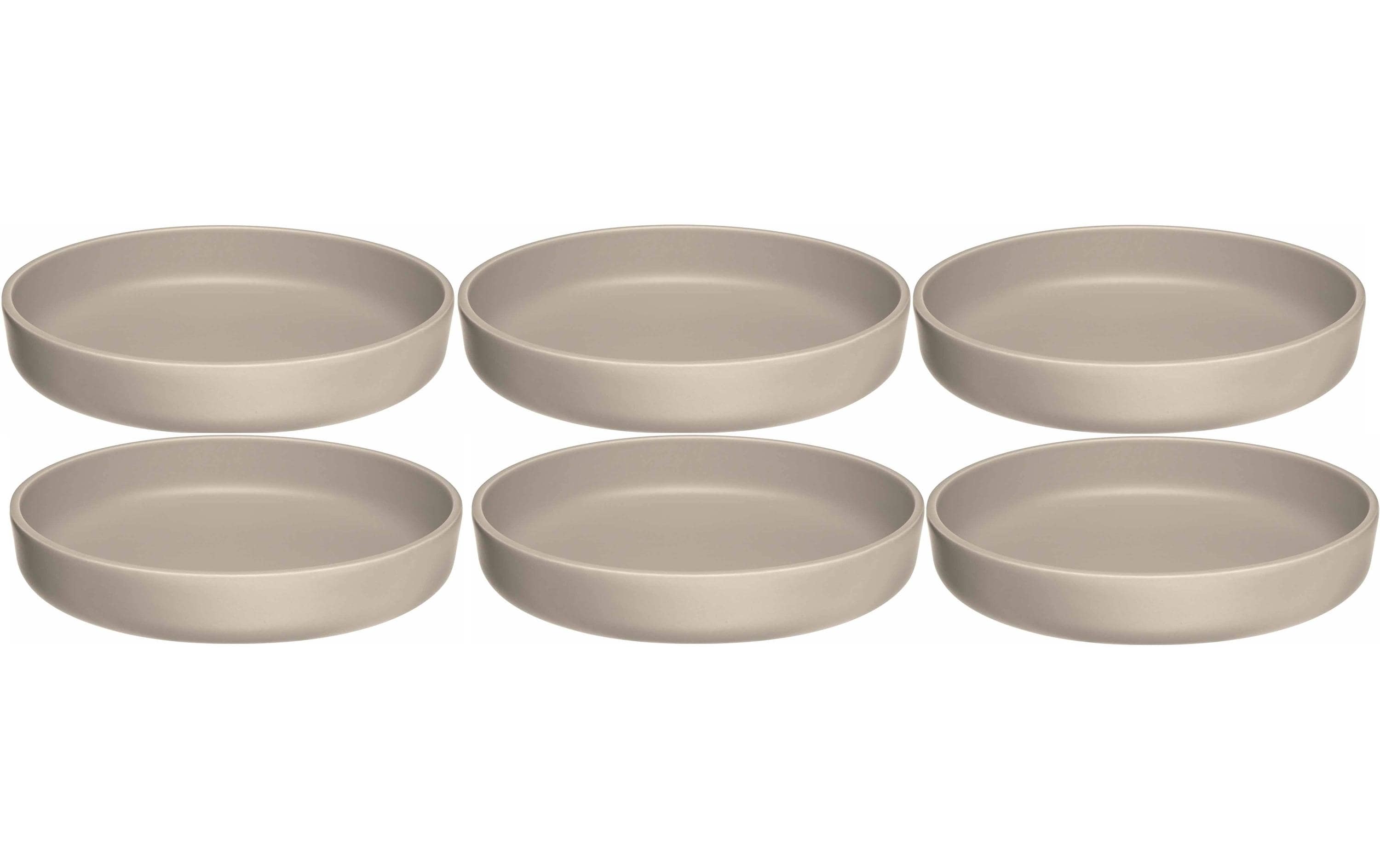Leonardo Frühstücks- & Dessertteller Roma 6 Stück,Beige
